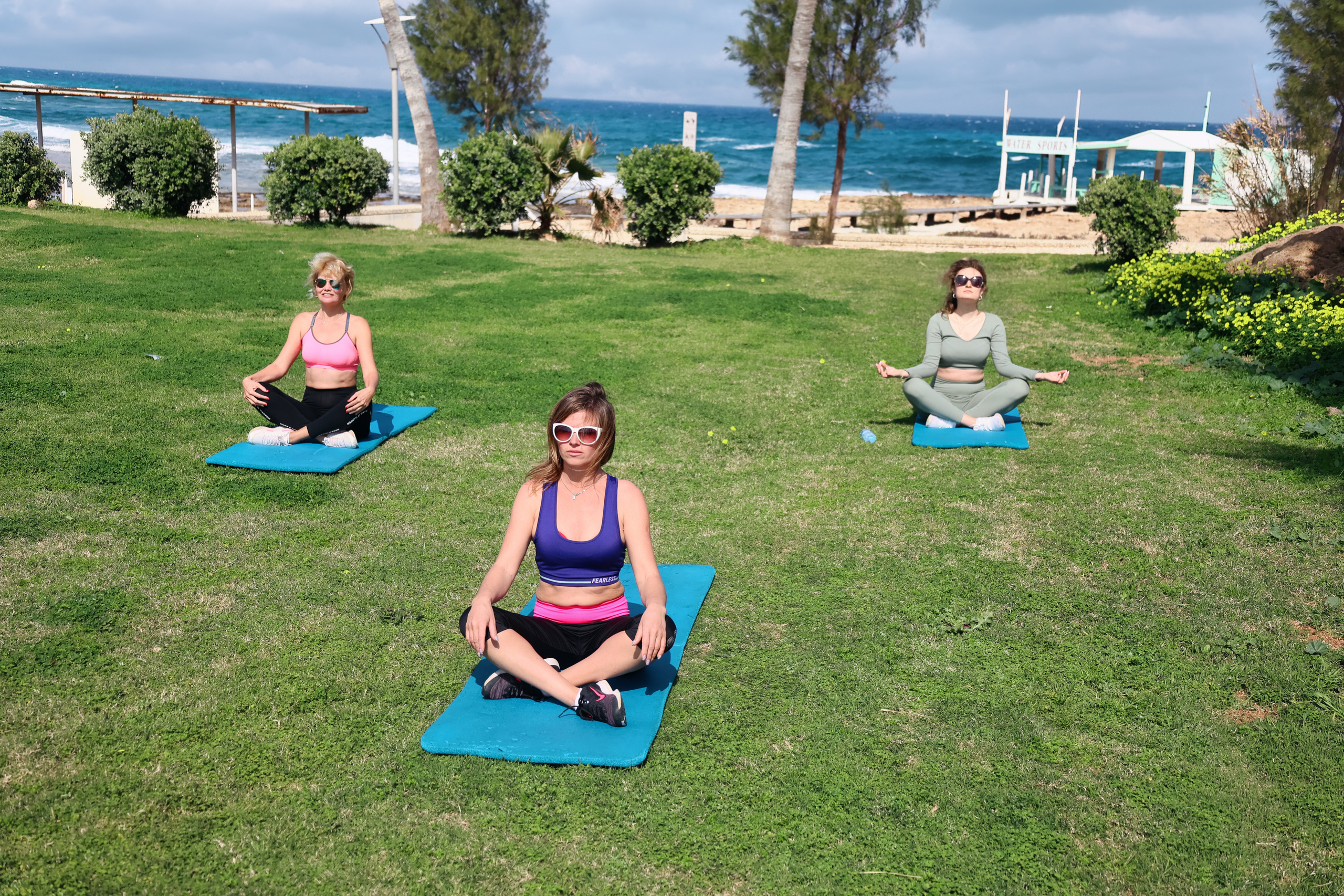 Съемка для фитнес-туров на Кипр. Февраль, 2022. Cyprus Vision. Φωτογραφίες και βίντεο στην Κύπρο — Αγία Νάπα, Πρωταράς