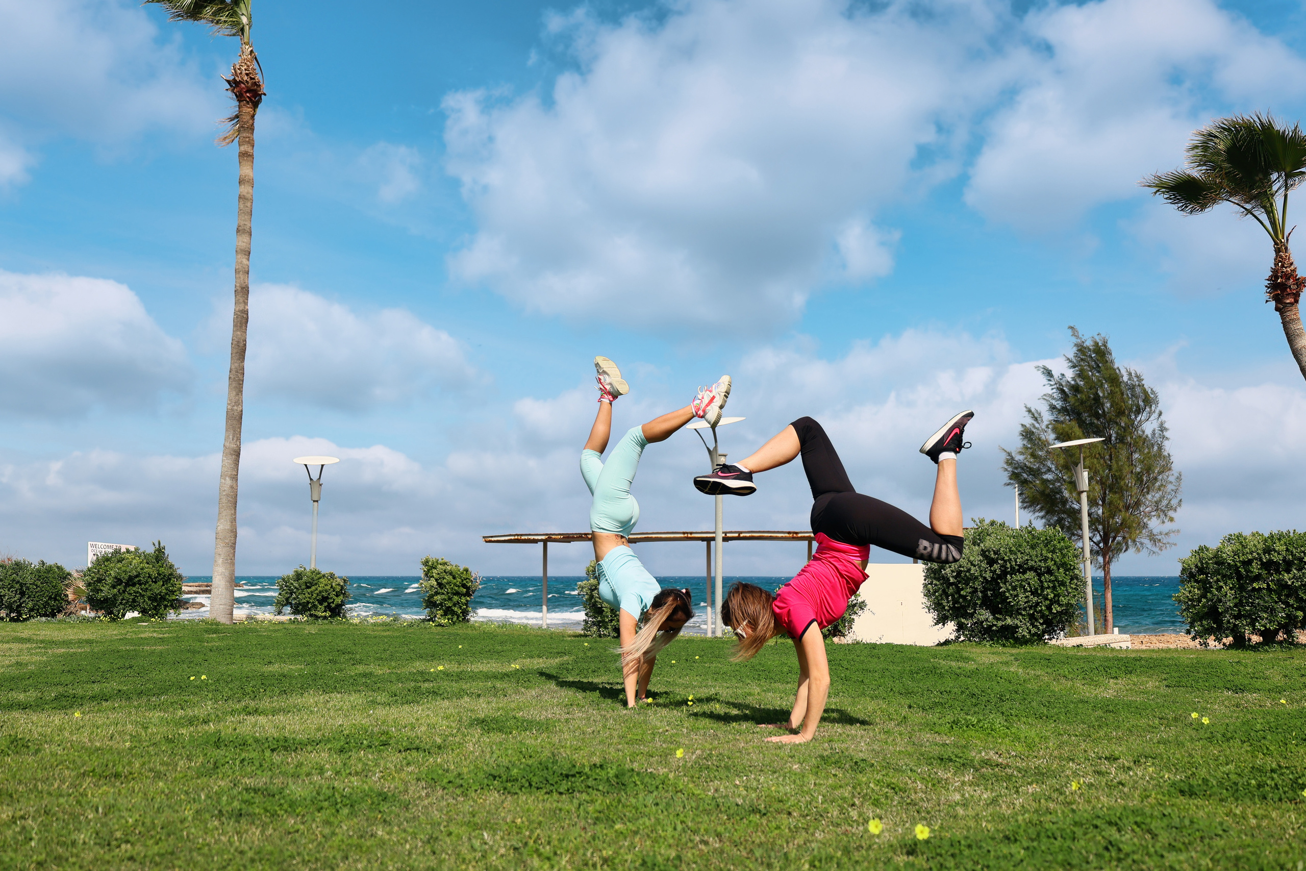 Съемка для фитнес-туров на Кипр. Февраль, 2022. Cyprus Vision. Φωτογραφίες και βίντεο στην Κύπρο — Αγία Νάπα, Πρωταράς