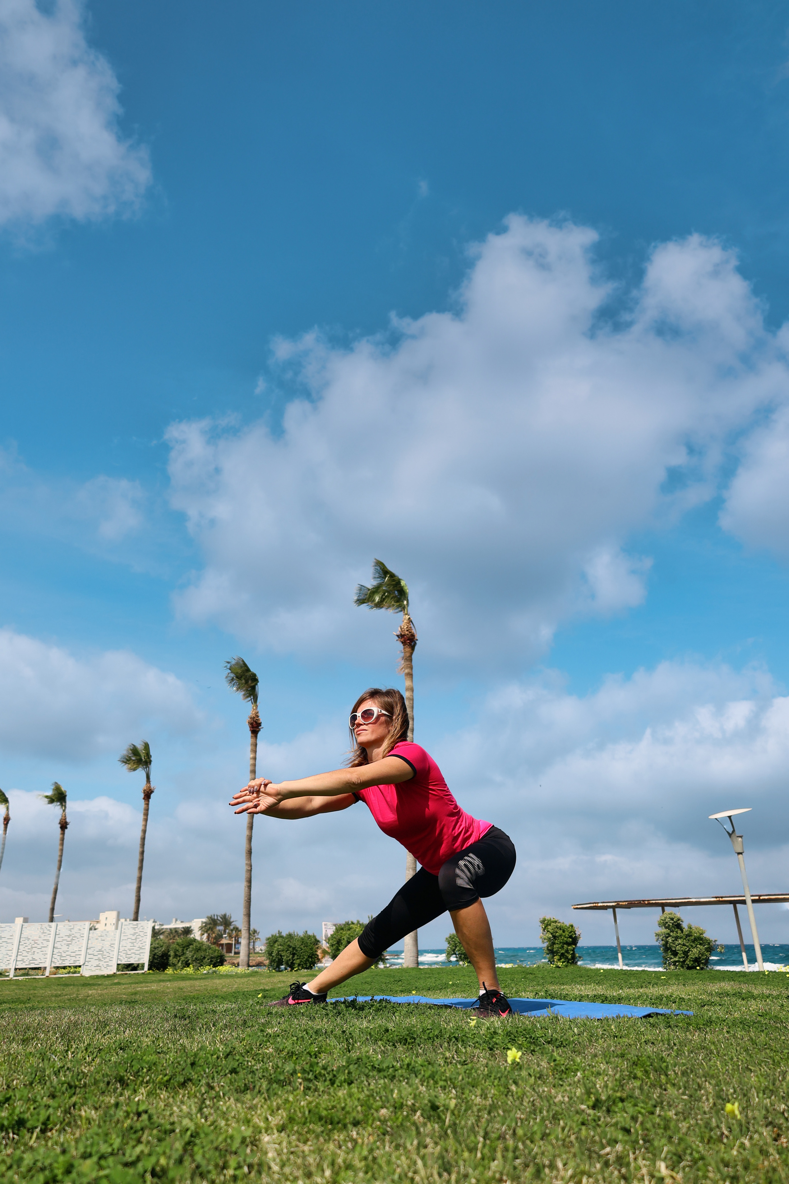 Съемка для фитнес-туров на Кипр. Февраль, 2022. Cyprus Vision. Φωτογραφίες και βίντεο στην Κύπρο — Αγία Νάπα, Πρωταράς