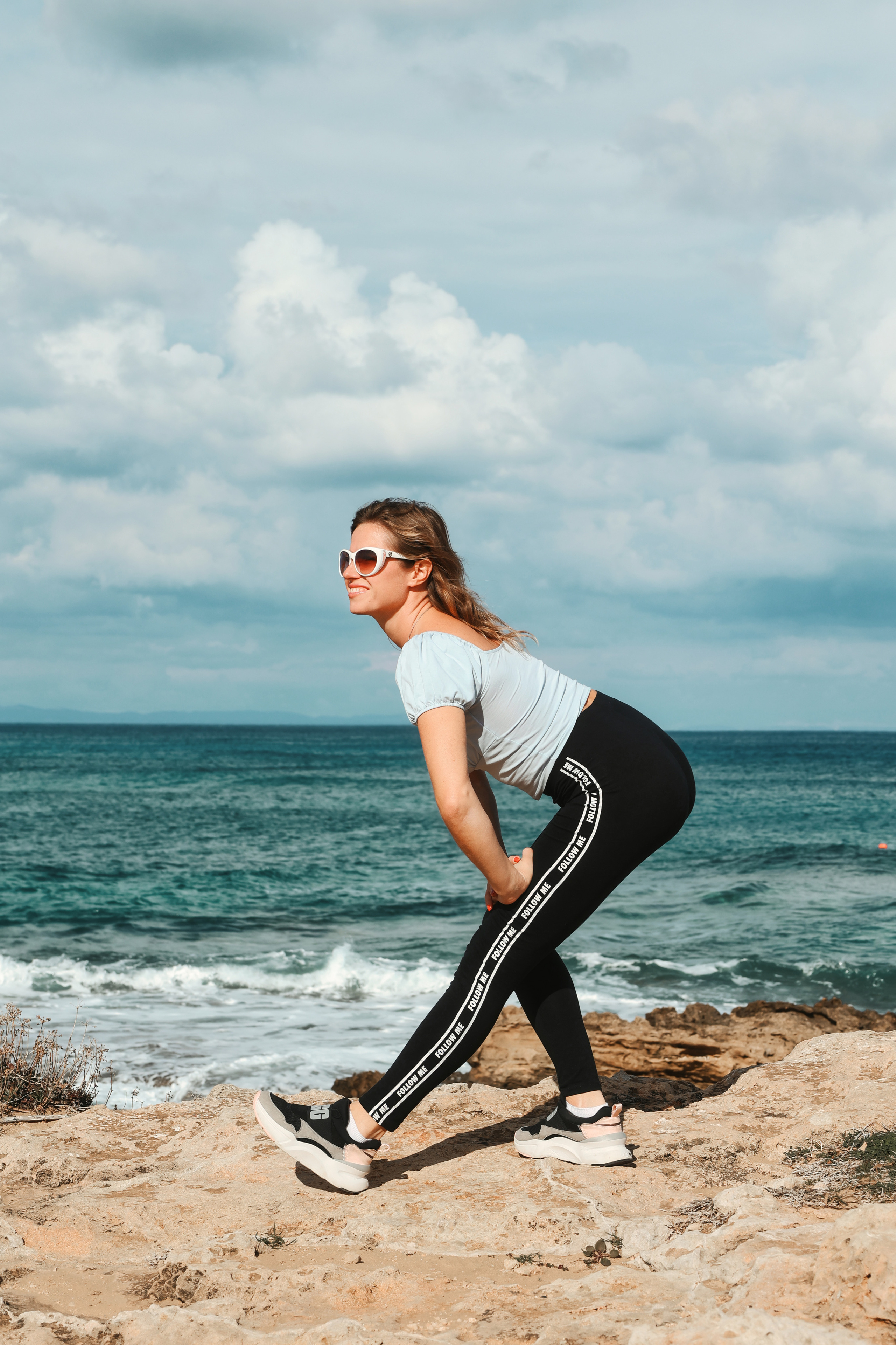 Съемка для фитнес-тренера. Январь, 2022. Cyprus Vision. Φωτογραφίες και βίντεο στην Κύπρο — Αγία Νάπα, Πρωταράς