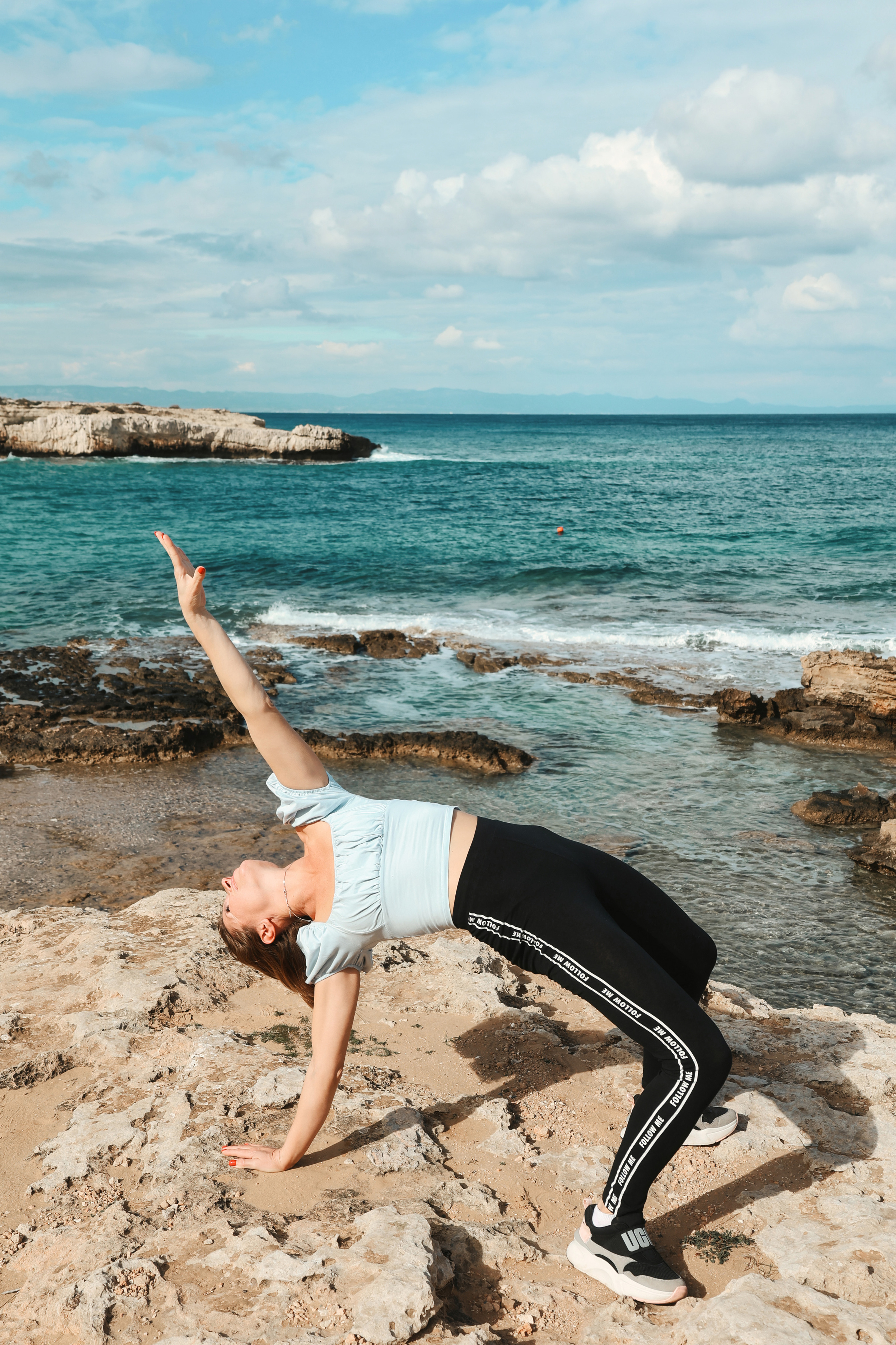 Съемка для фитнес-тренера. Январь, 2022. Cyprus Vision. Φωτογραφίες και βίντεο στην Κύπρο — Αγία Νάπα, Πρωταράς