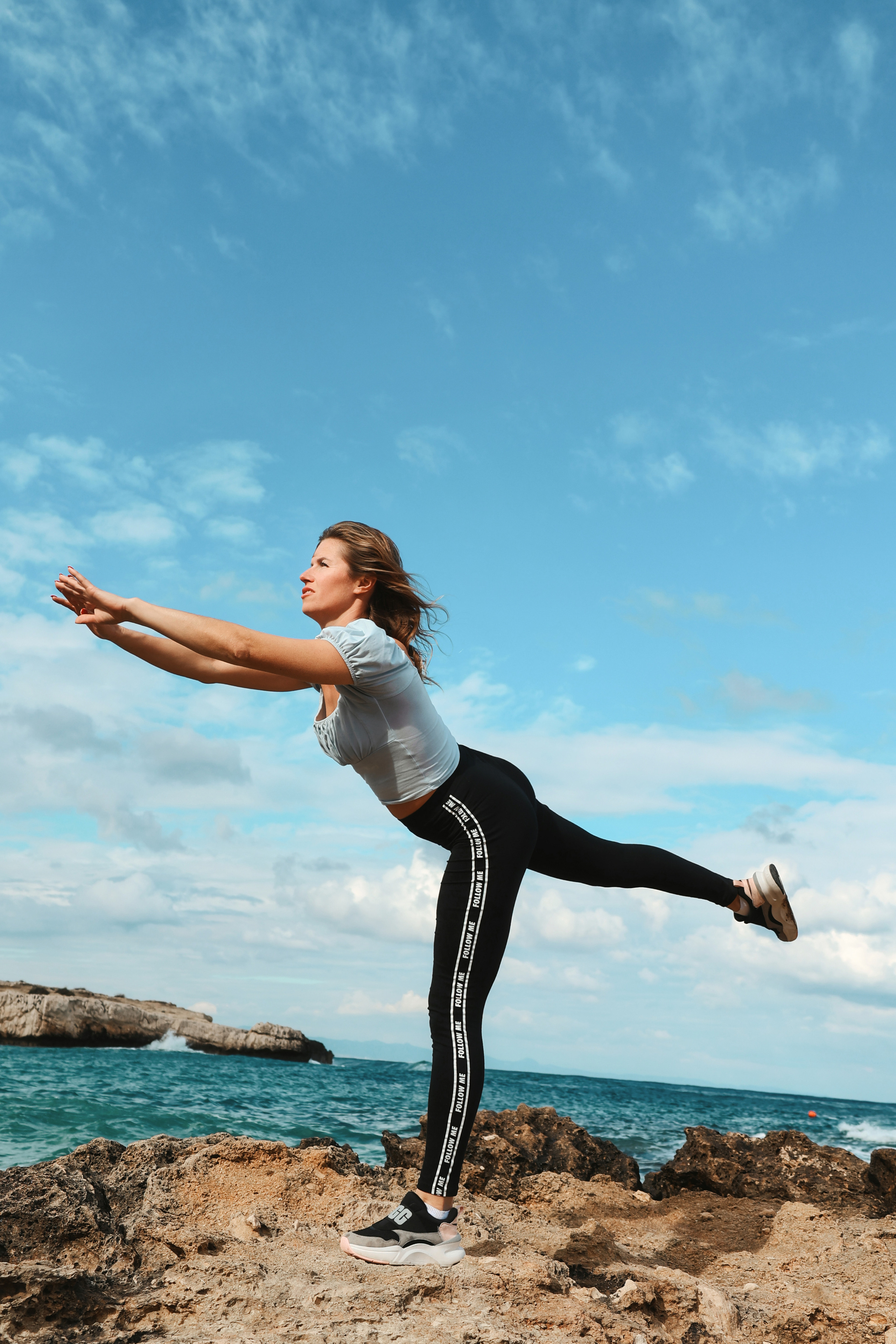 Съемка для фитнес-тренера. Январь, 2022. Cyprus Vision. Φωτογραφίες και βίντεο στην Κύπρο — Αγία Νάπα, Πρωταράς