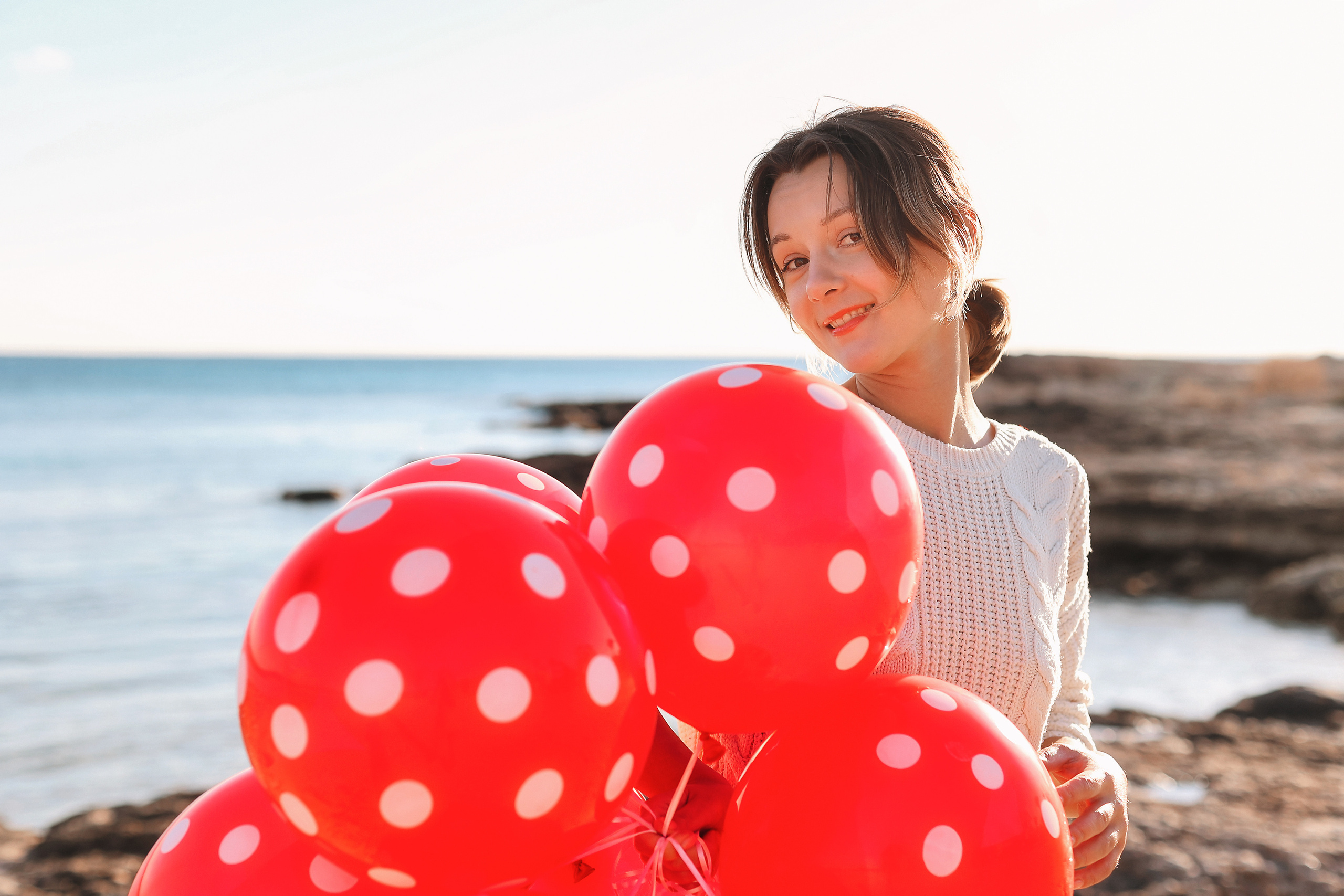 Фотосессия на Нисси Бич (Айя-Напа). Февраль, 2023. Cyprus Vision. Photos and videos in Cyprus — Ayia Napa, Protaras