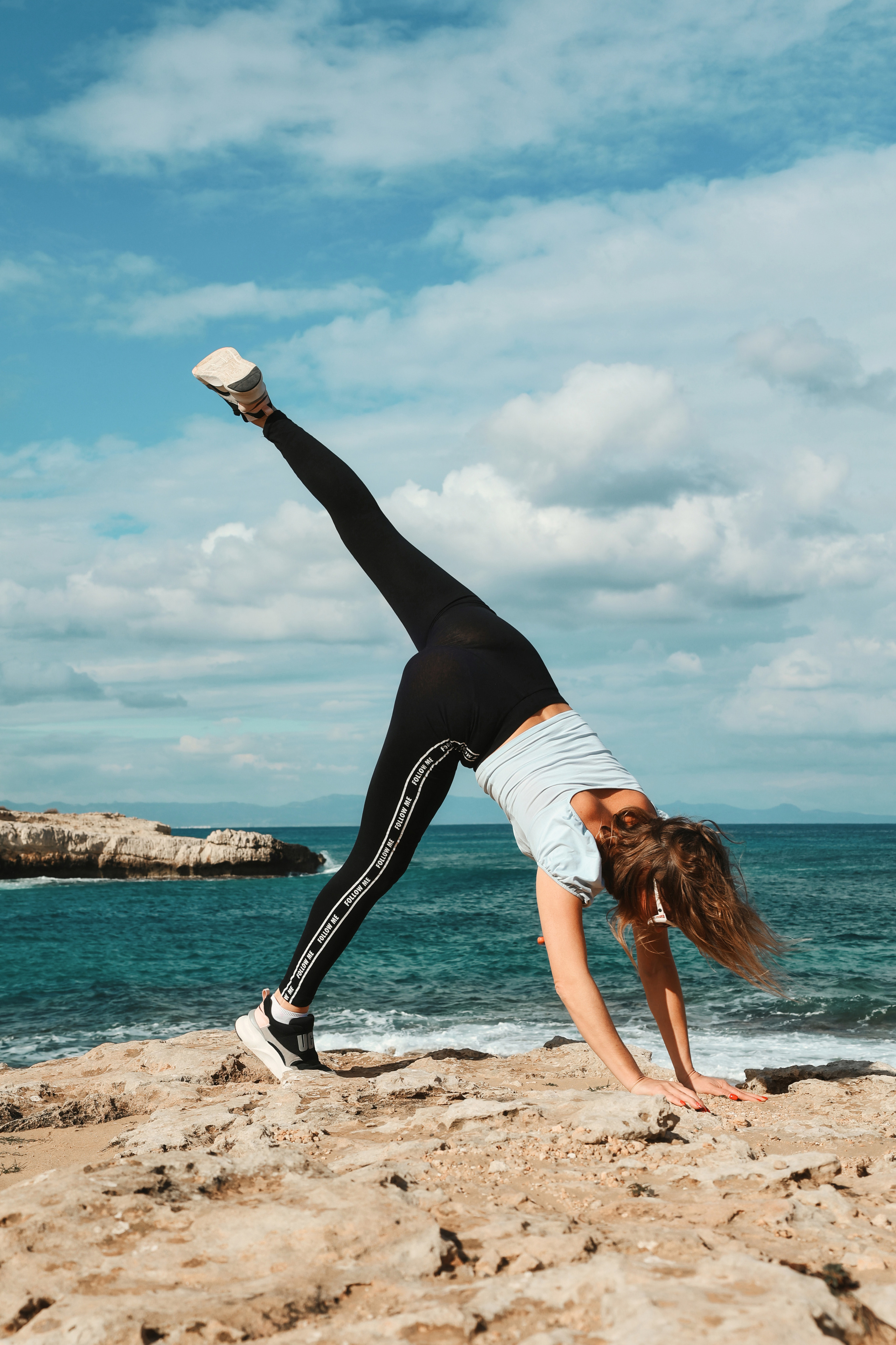 Съемка для фитнес-тренера. Январь, 2022. Cyprus Vision. Φωτογραφίες και βίντεο στην Κύπρο — Αγία Νάπα, Πρωταράς