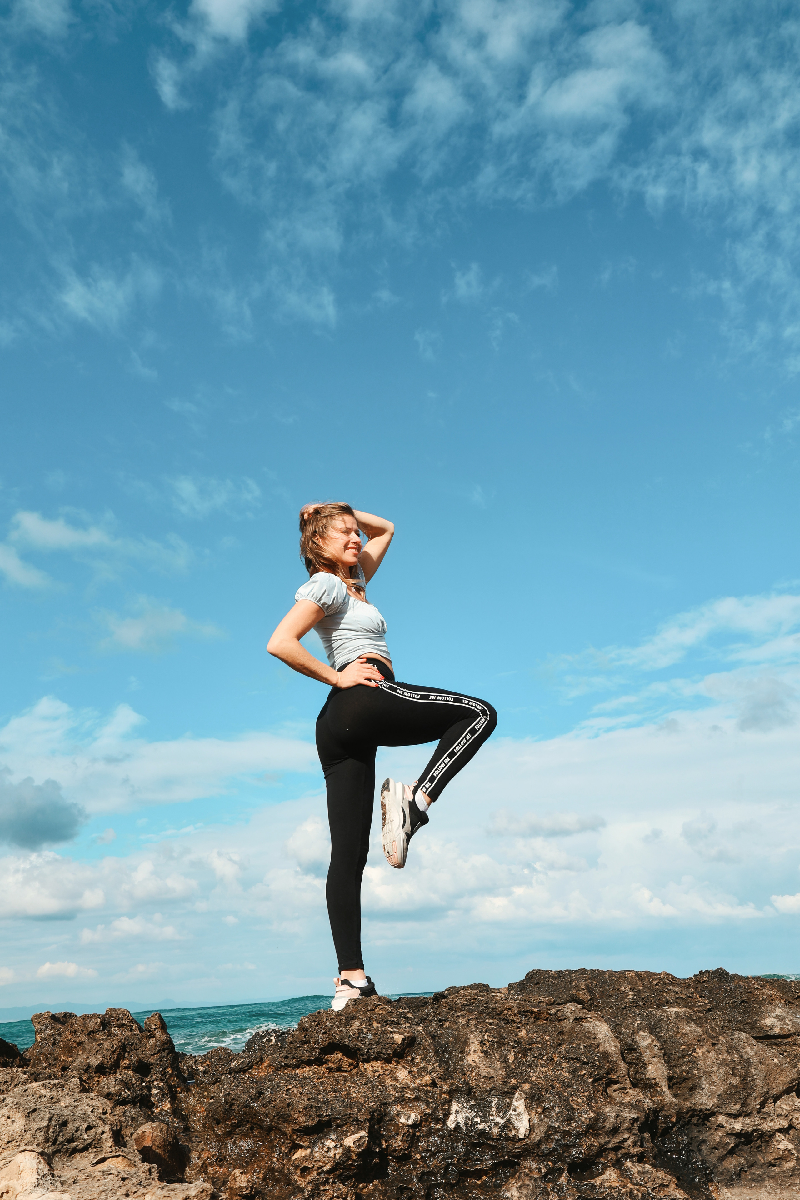 Съемка для фитнес-тренера. Январь, 2022. Cyprus Vision. Φωτογραφίες και βίντεο στην Κύπρο — Αγία Νάπα, Πρωταράς