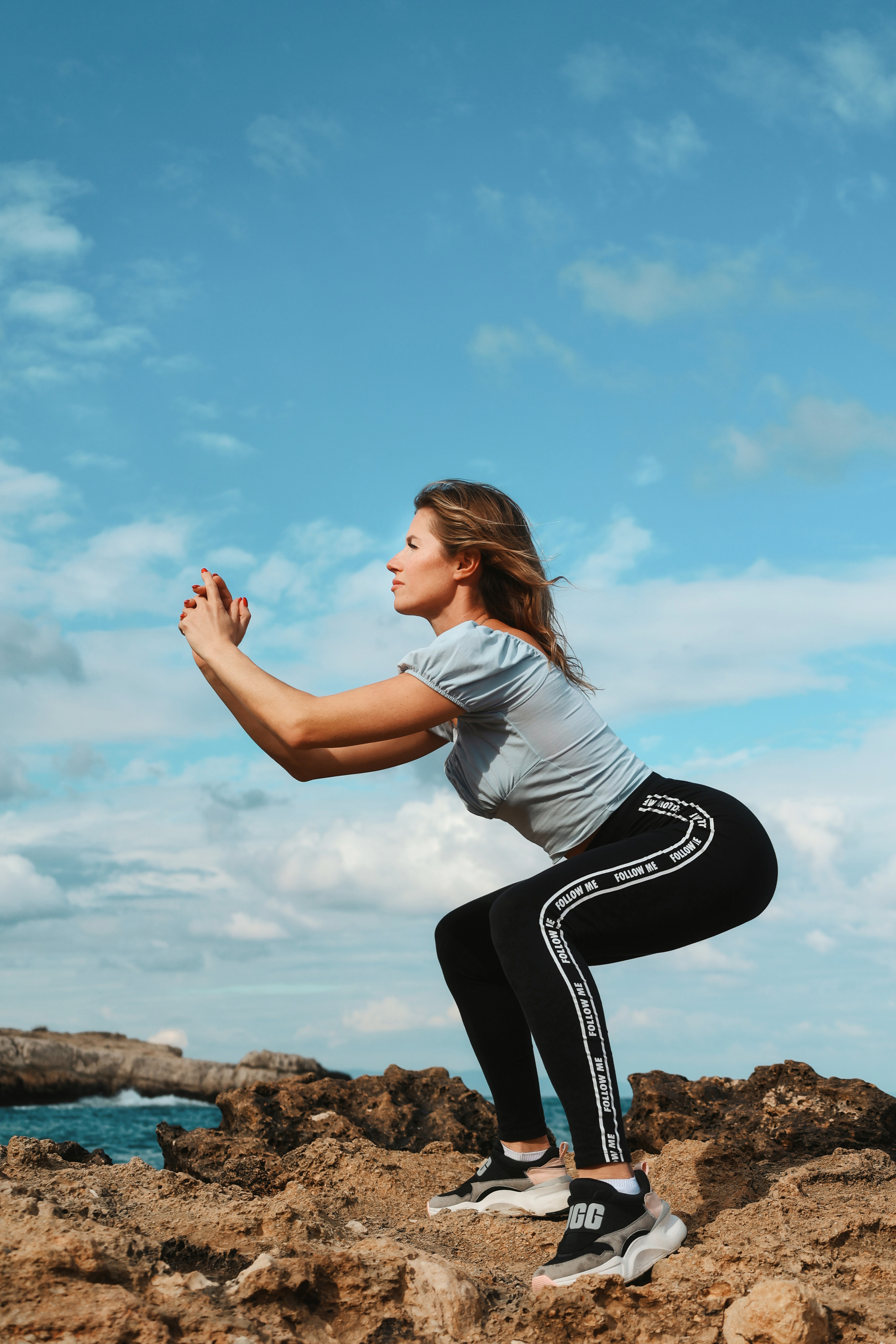 Съемка для фитнес-тренера. Январь, 2022. Cyprus Vision. Φωτογραφίες και βίντεο στην Κύπρο — Αγία Νάπα, Πρωταράς