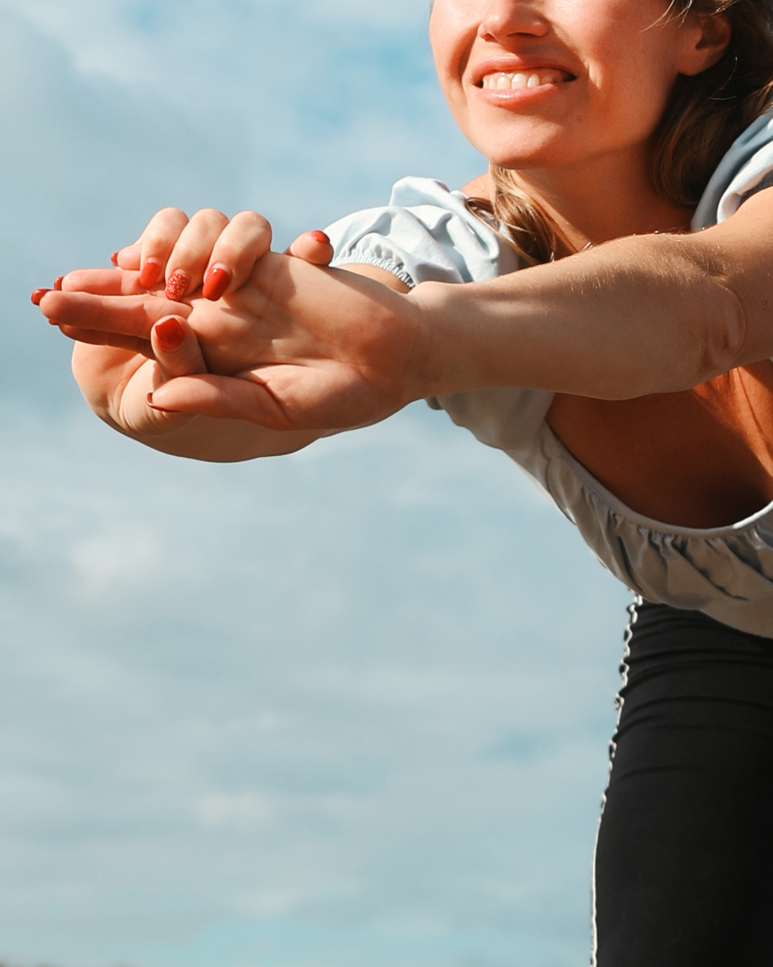 Съемка для фитнес-тренера. Январь, 2022. Cyprus Vision. Φωτογραφίες και βίντεο στην Κύπρο — Αγία Νάπα, Πρωταράς