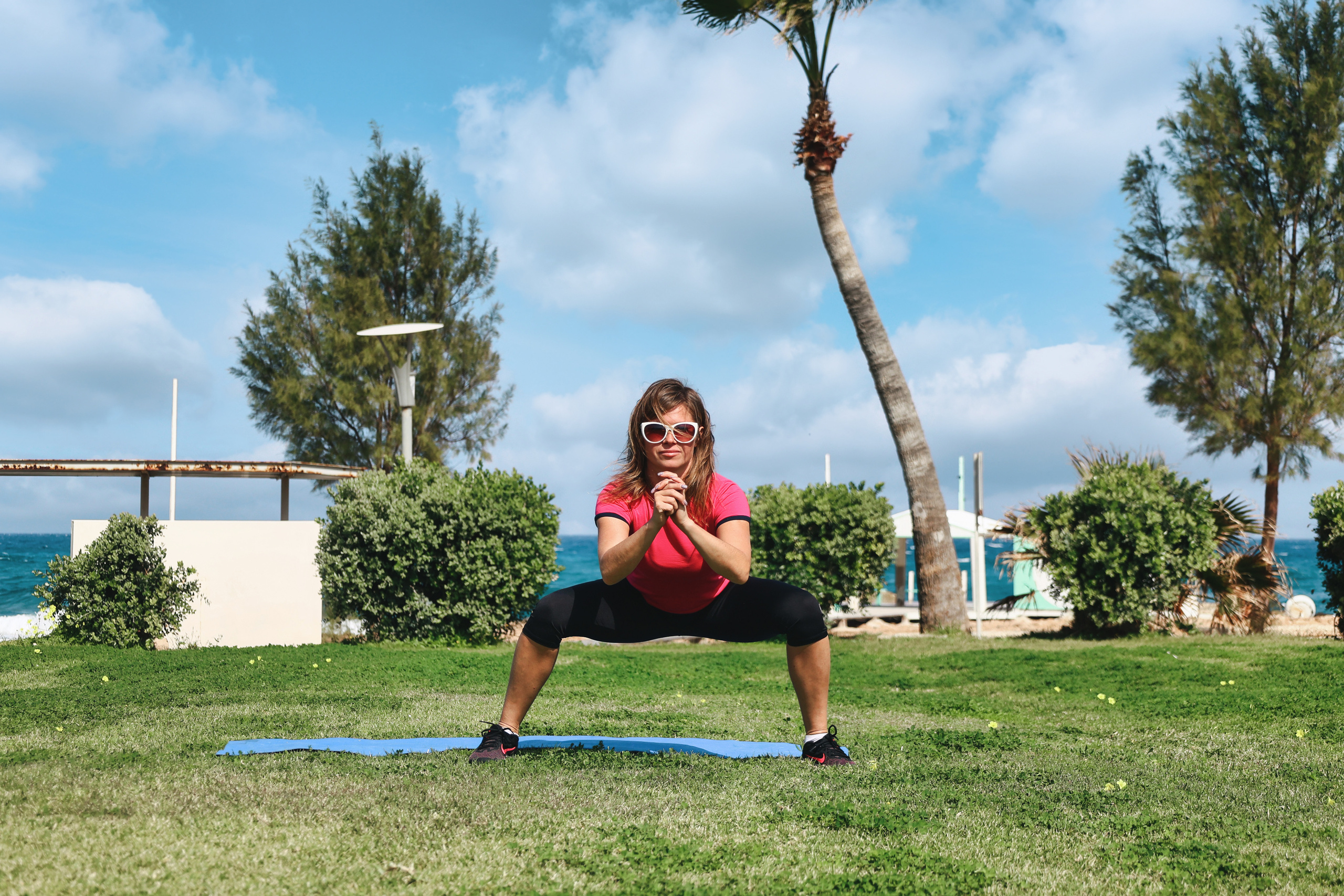 Съемка для фитнес-туров на Кипр. Февраль, 2022. Cyprus Vision. Φωτογραφίες και βίντεο στην Κύπρο — Αγία Νάπα, Πρωταράς