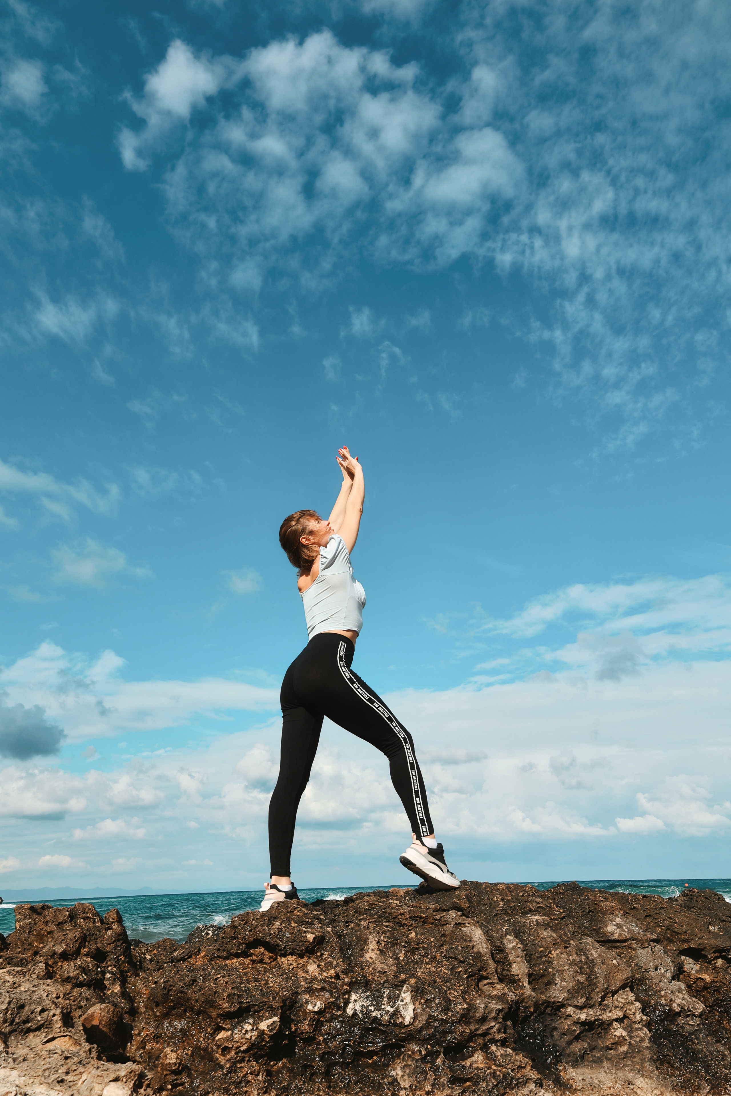 Съемка для фитнес-тренера. Январь, 2022. Cyprus Vision. Φωτογραφίες και βίντεο στην Κύπρο — Αγία Νάπα, Πρωταράς