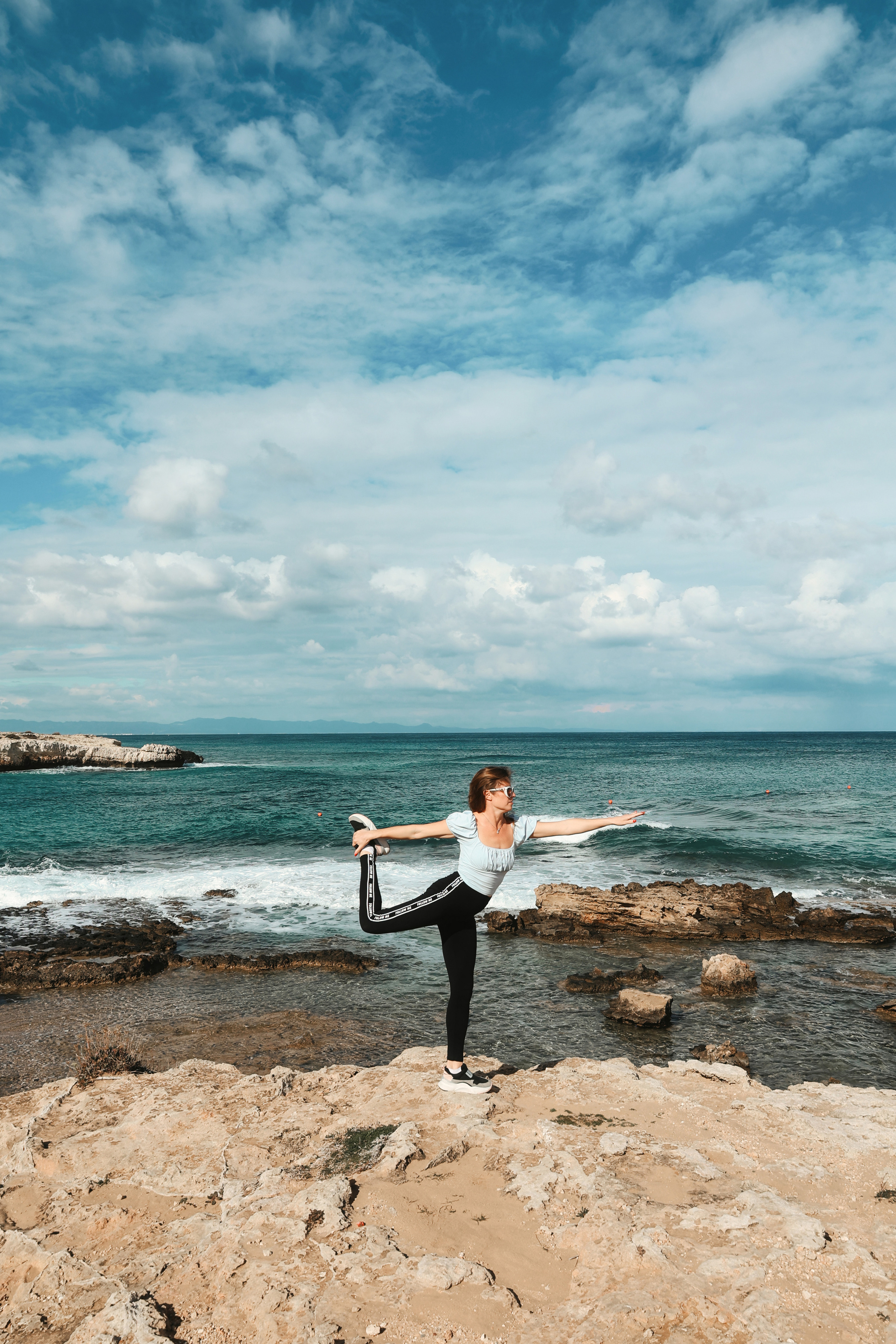 Съемка для фитнес-тренера. Январь, 2022. Cyprus Vision. Φωτογραφίες και βίντεο στην Κύπρο — Αγία Νάπα, Πρωταράς