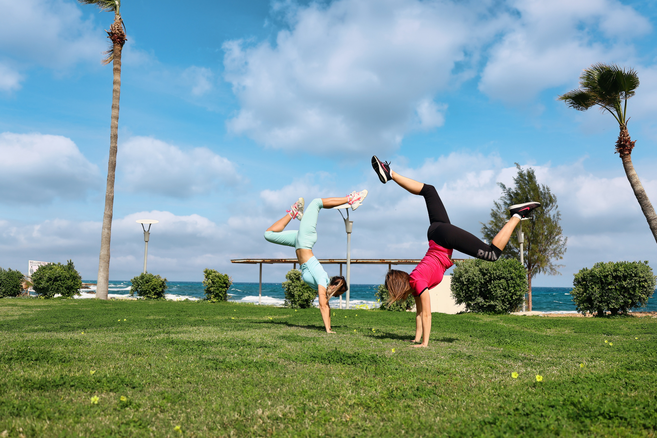 Съемка для фитнес-туров на Кипр. Февраль, 2022. Cyprus Vision. Φωτογραφίες και βίντεο στην Κύπρο — Αγία Νάπα, Πρωταράς