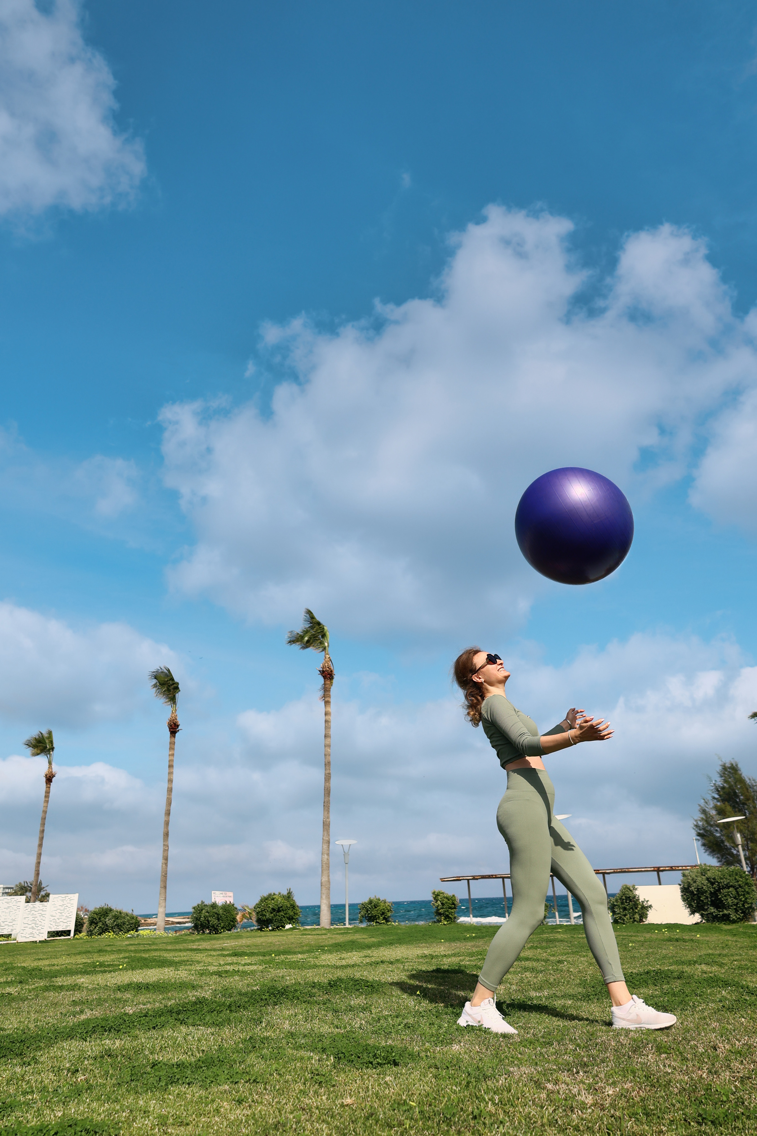 Съемка для фитнес-туров на Кипр. Февраль, 2022. Cyprus Vision. Φωτογραφίες και βίντεο στην Κύπρο — Αγία Νάπα, Πρωταράς