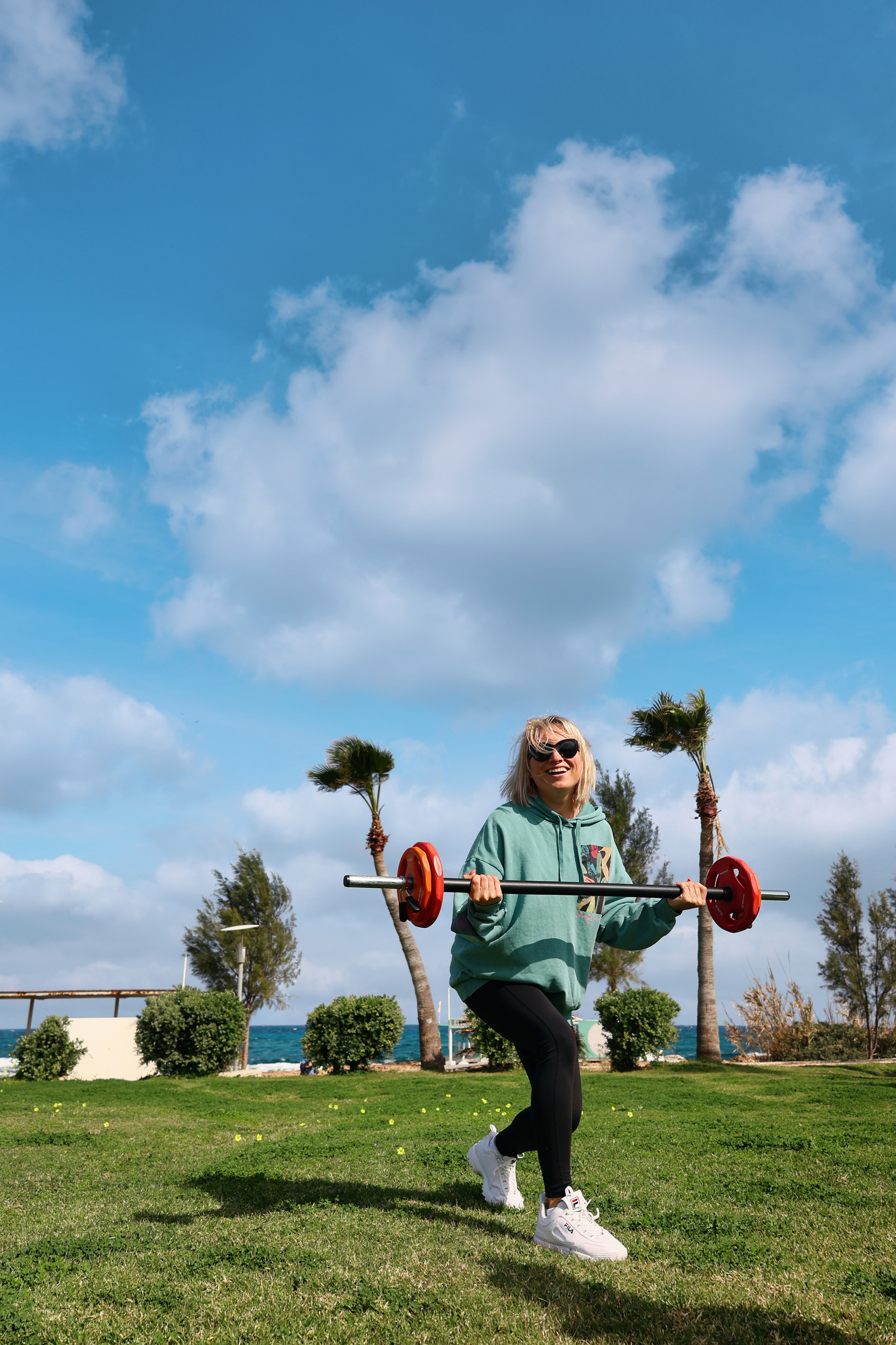 Съемка для фитнес-туров на Кипр. Февраль, 2022. Cyprus Vision. Φωτογραφίες και βίντεο στην Κύπρο — Αγία Νάπα, Πρωταράς