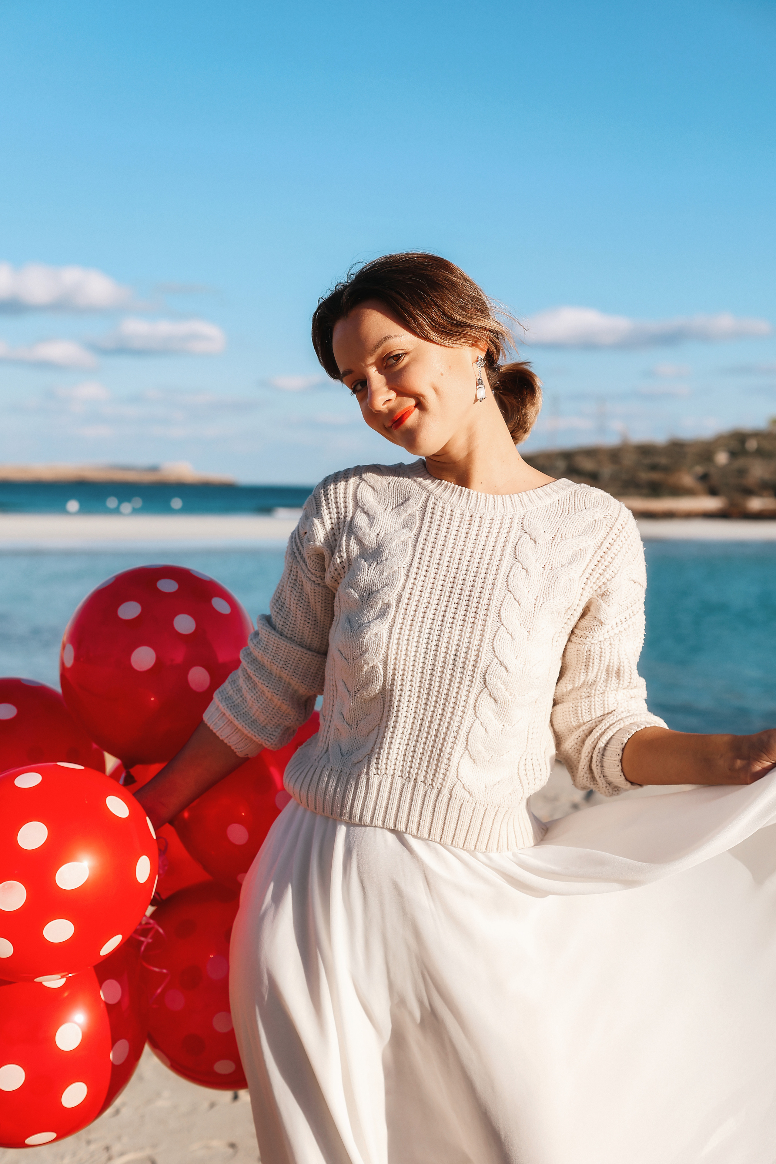 Фотосессия на Нисси Бич (Айя-Напа). Февраль, 2023. Cyprus Vision. Photos and videos in Cyprus — Ayia Napa, Protaras