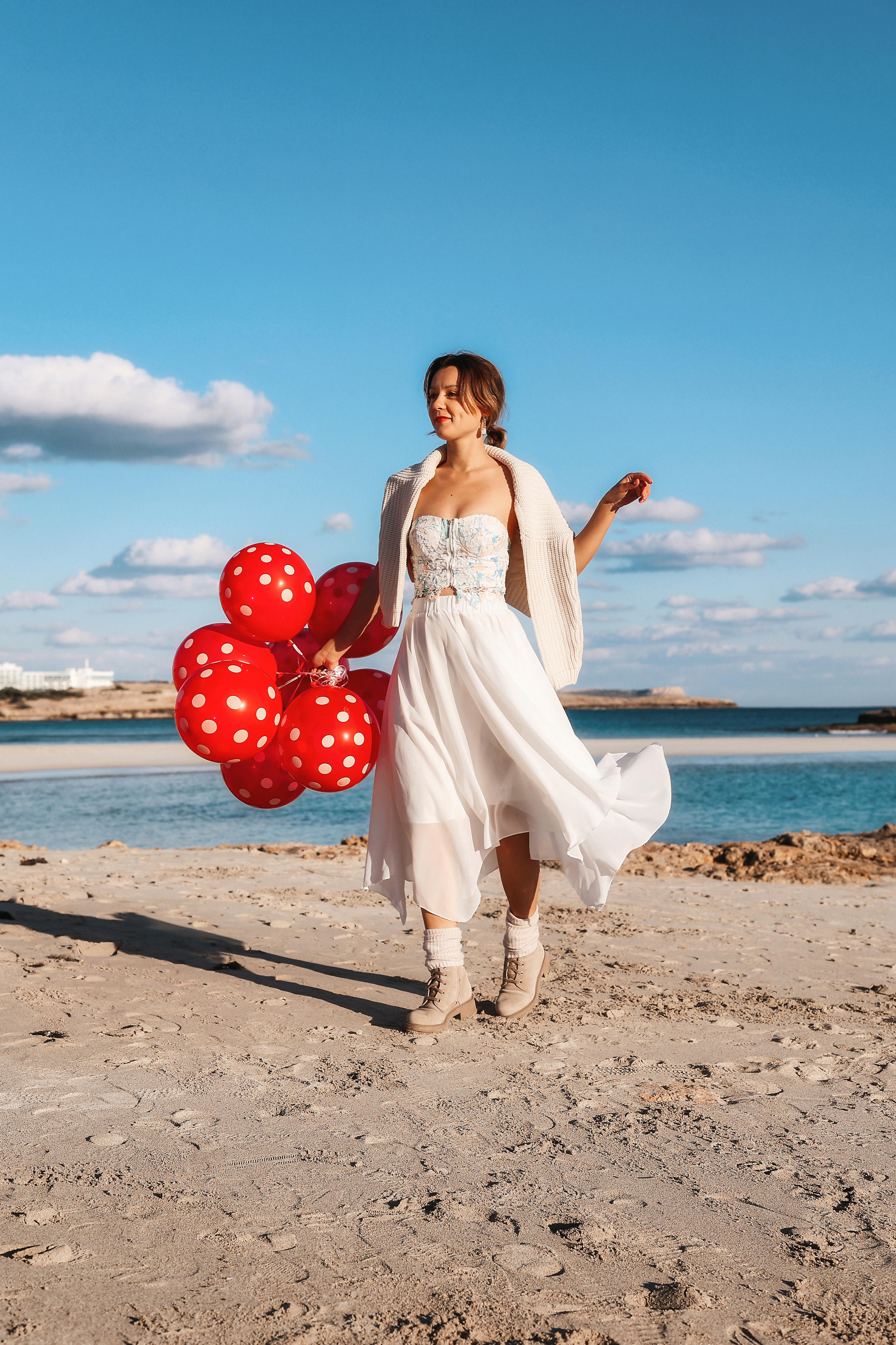 Фотосессия на Нисси Бич (Айя-Напа). Февраль, 2023. Cyprus Vision. Photos and videos in Cyprus — Ayia Napa, Protaras