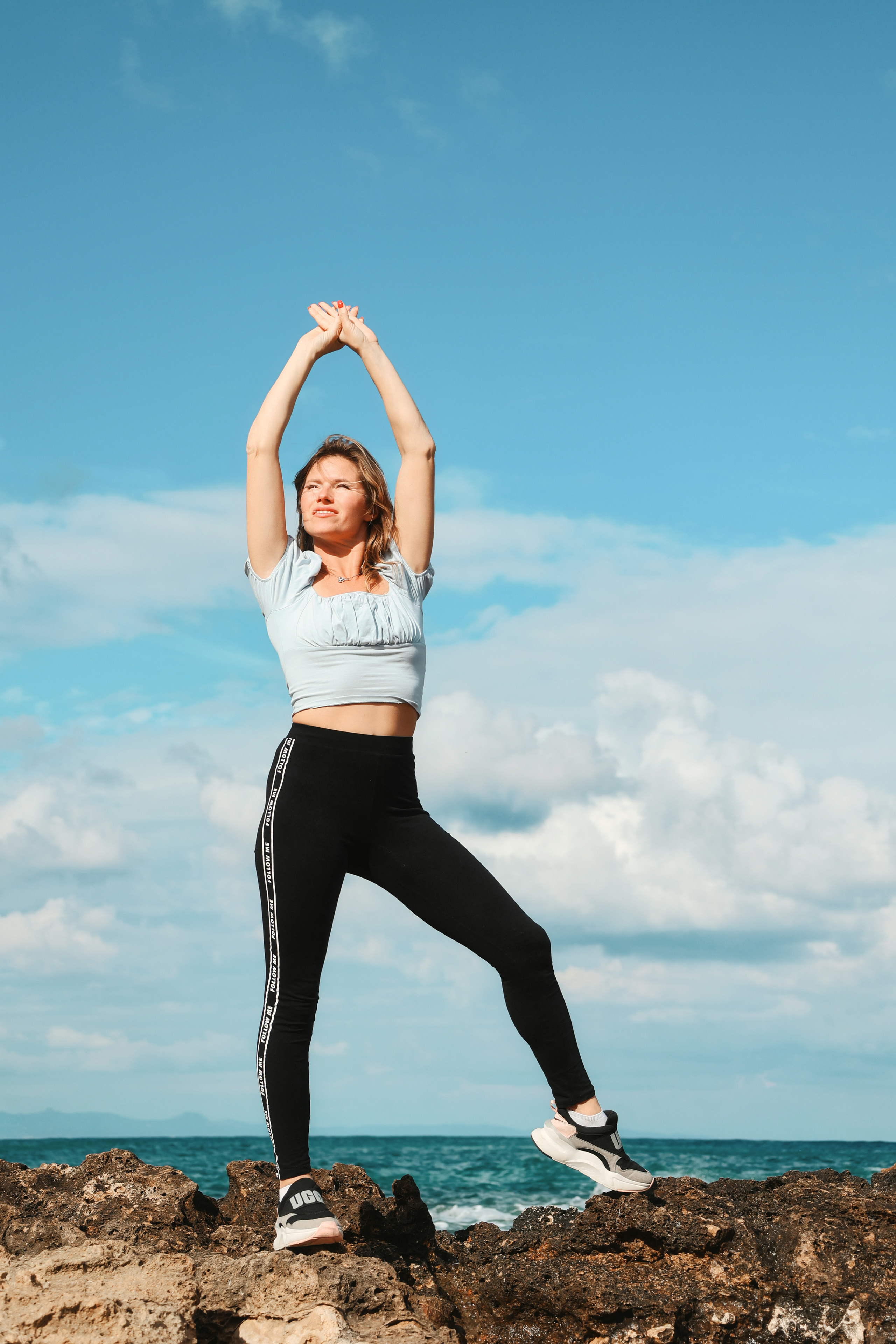 Съемка для фитнес-тренера. Январь, 2022. Cyprus Vision. Φωτογραφίες και βίντεο στην Κύπρο — Αγία Νάπα, Πρωταράς