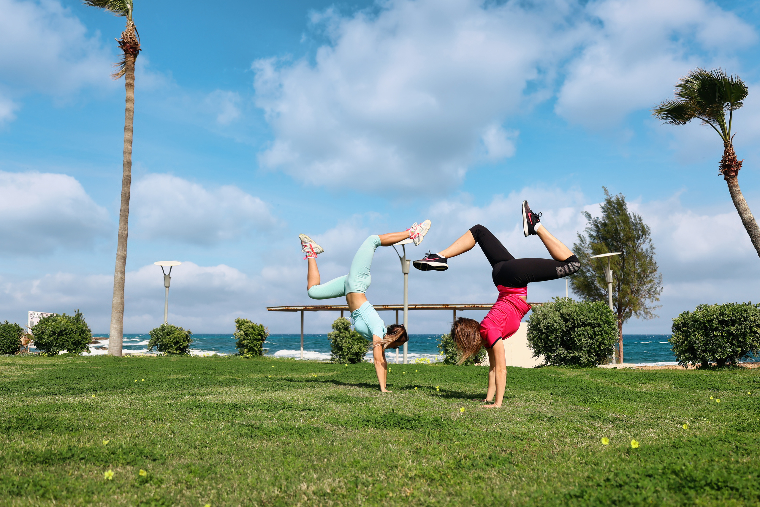 Съемка для фитнес-туров на Кипр. Февраль, 2022. Cyprus Vision. Φωτογραφίες και βίντεο στην Κύπρο — Αγία Νάπα, Πρωταράς