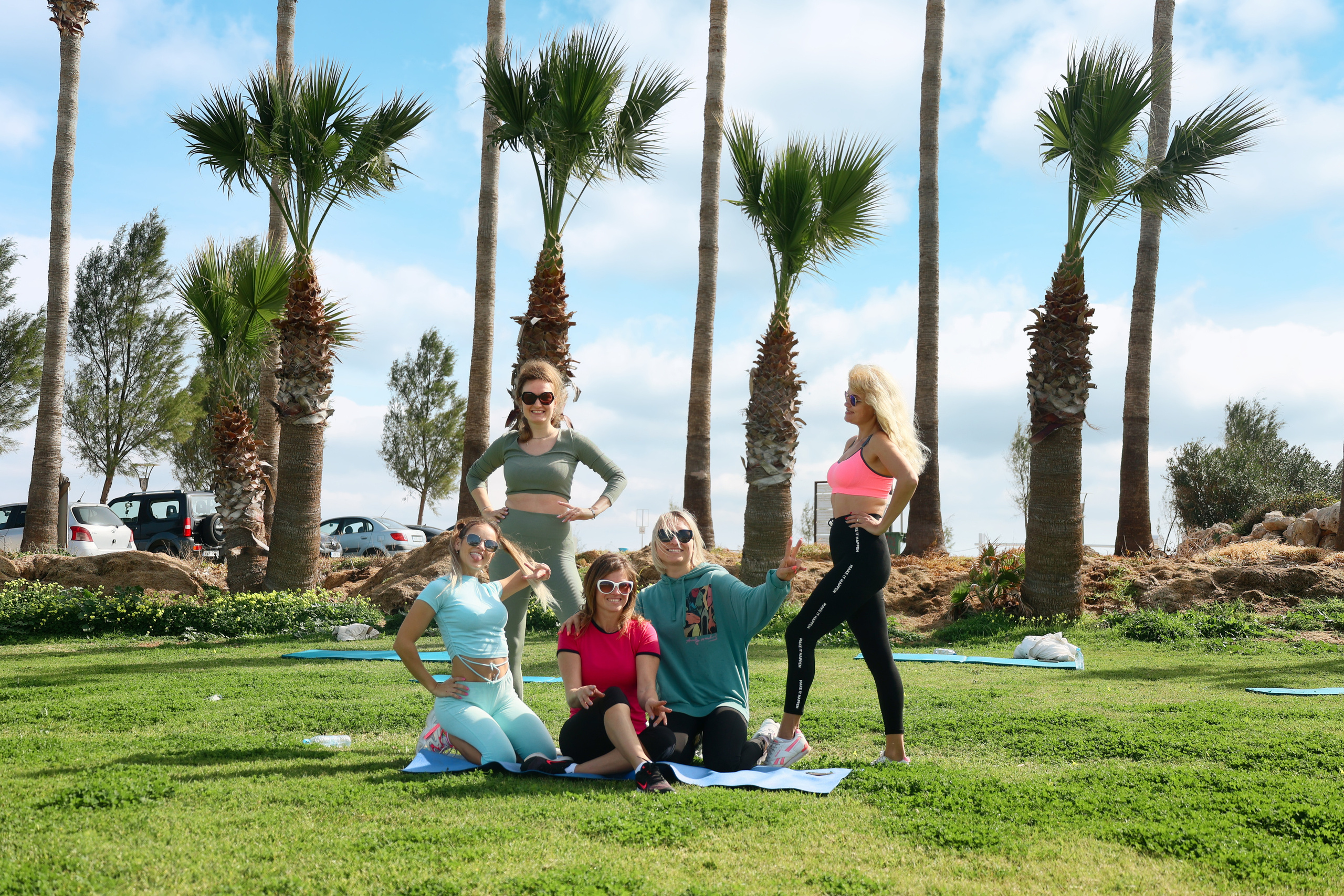 Съемка для фитнес-туров на Кипр. Февраль, 2022. Cyprus Vision. Φωτογραφίες και βίντεο στην Κύπρο — Αγία Νάπα, Πρωταράς