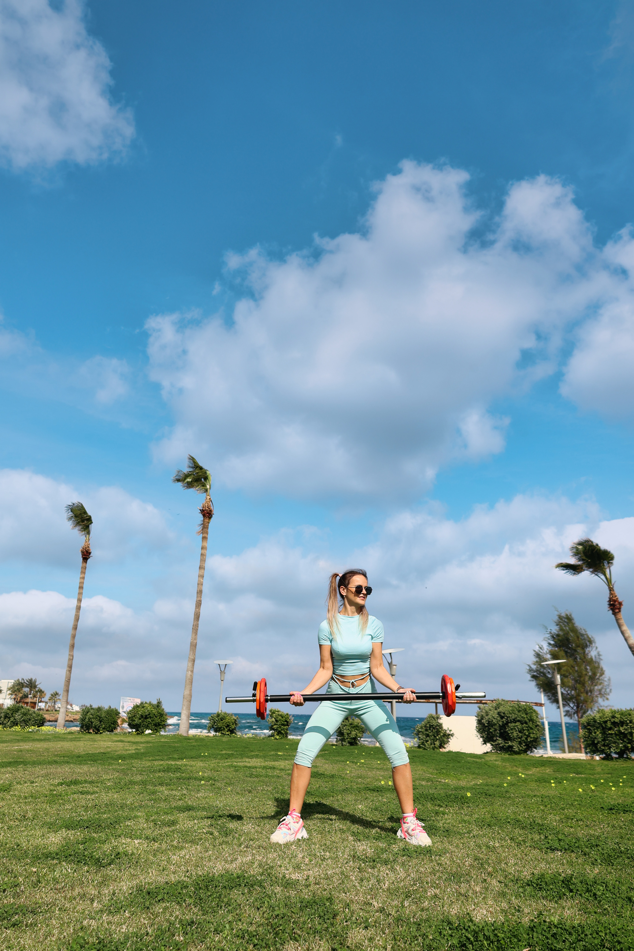 Съемка для фитнес-туров на Кипр. Февраль, 2022. Cyprus Vision. Φωτογραφίες και βίντεο στην Κύπρο — Αγία Νάπα, Πρωταράς