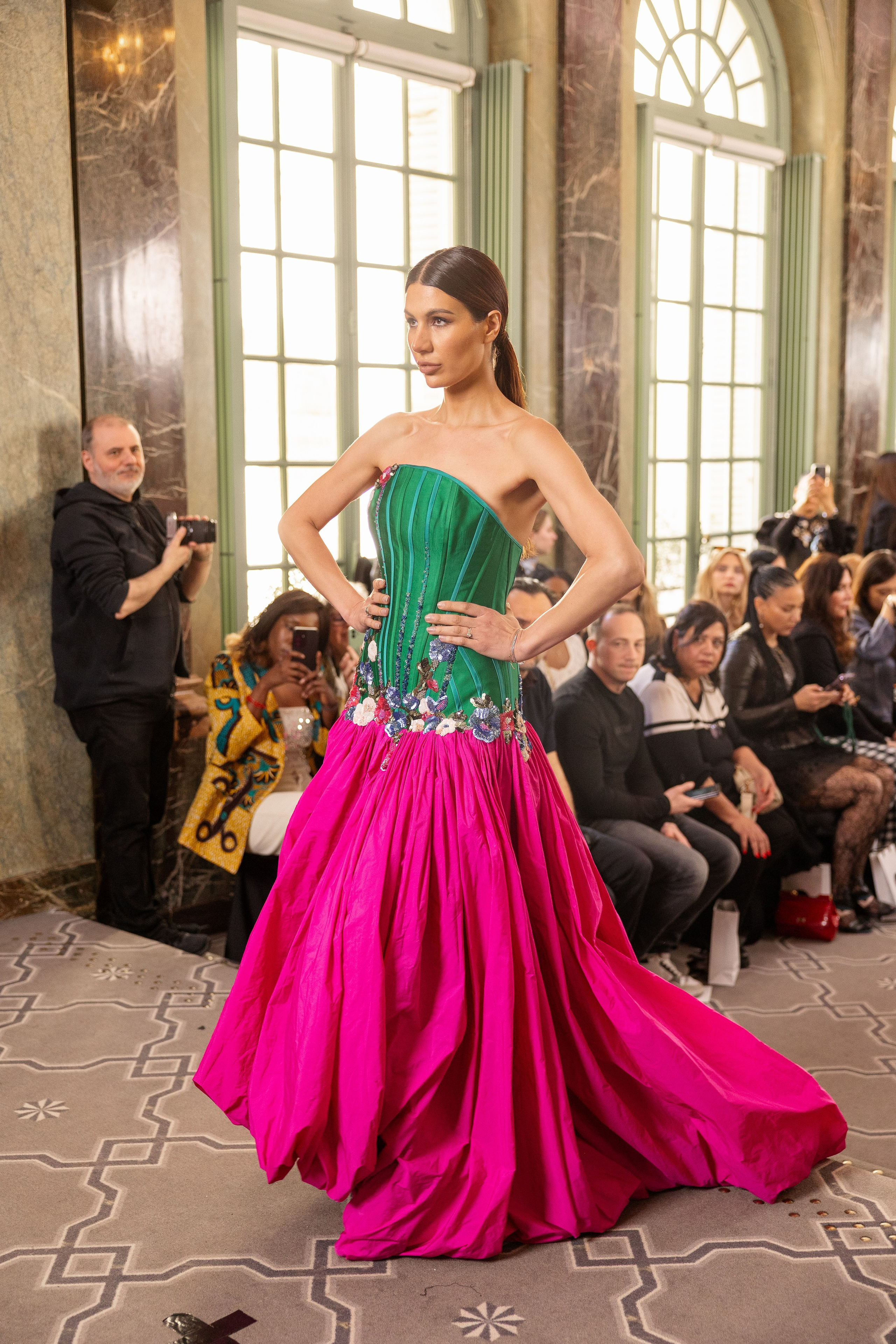 Paris fashion week. MATVEEVA STUDIO