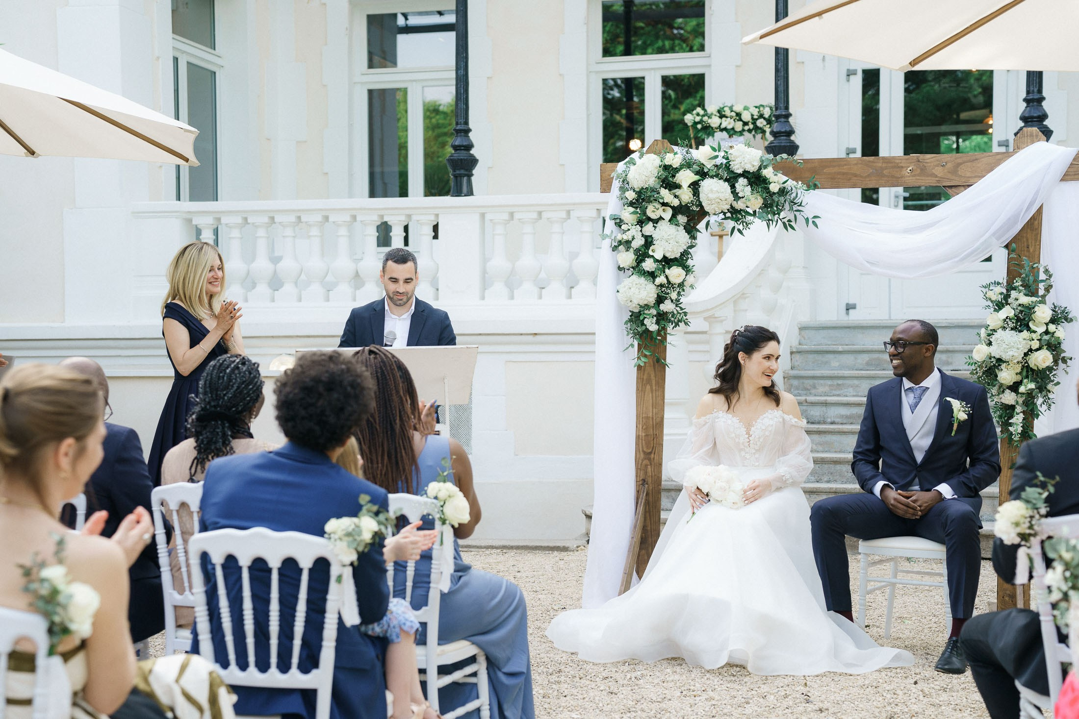 Katia&Fabrice, destination wedding Ille-de-France, häät ulkomailla