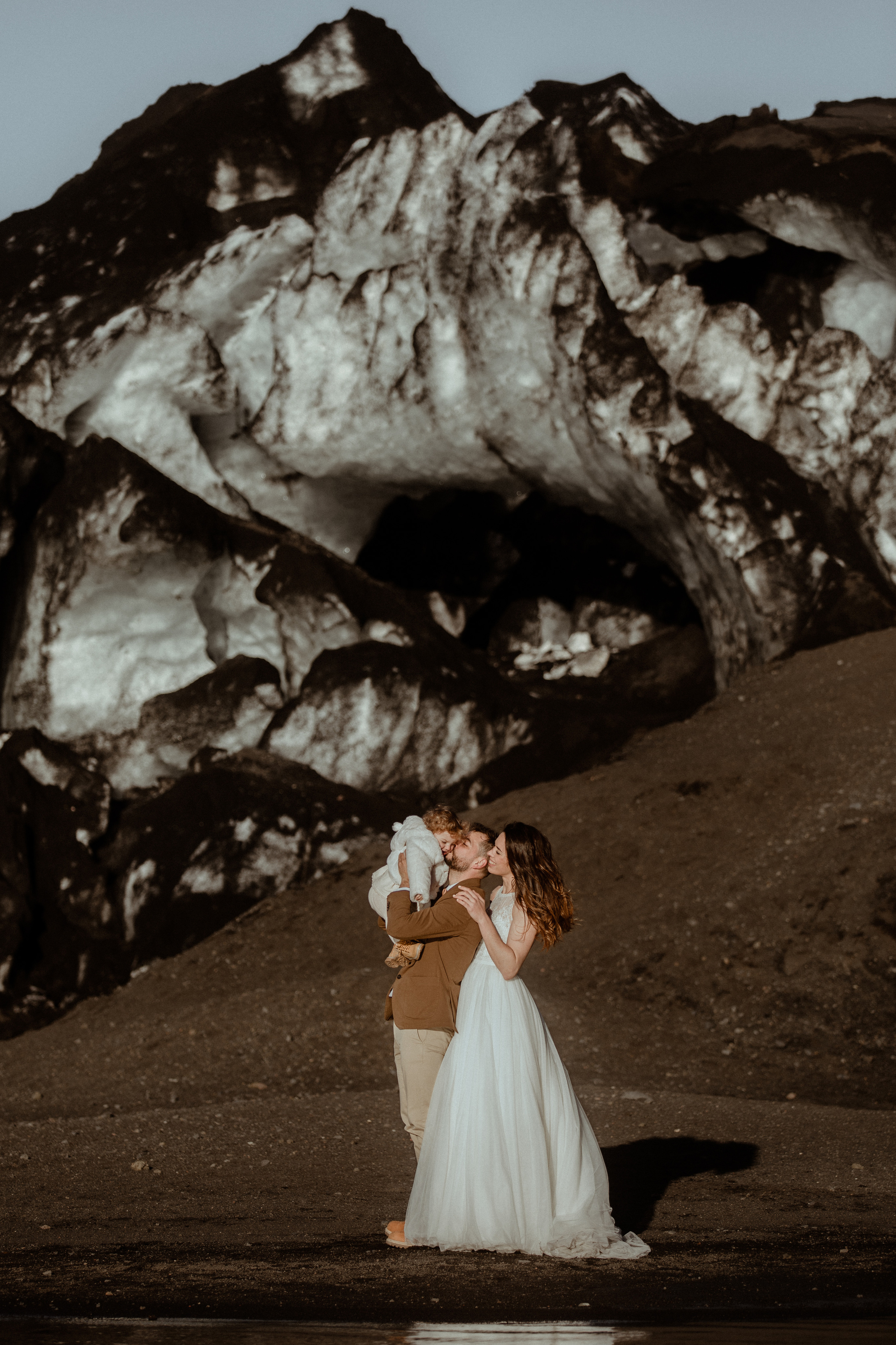 Southern Iceland Family Elopement. Iceland elopement photographer & videographer