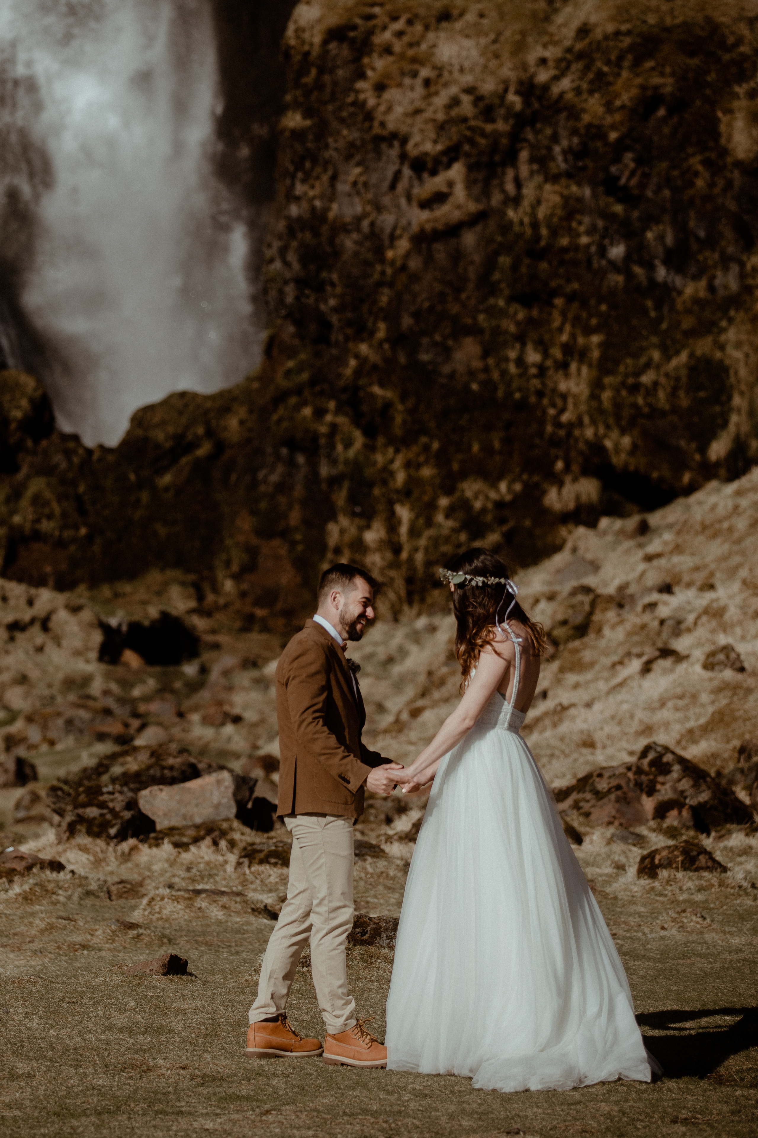 Southern Iceland Family Elopement. Iceland elopement photographer & videographer