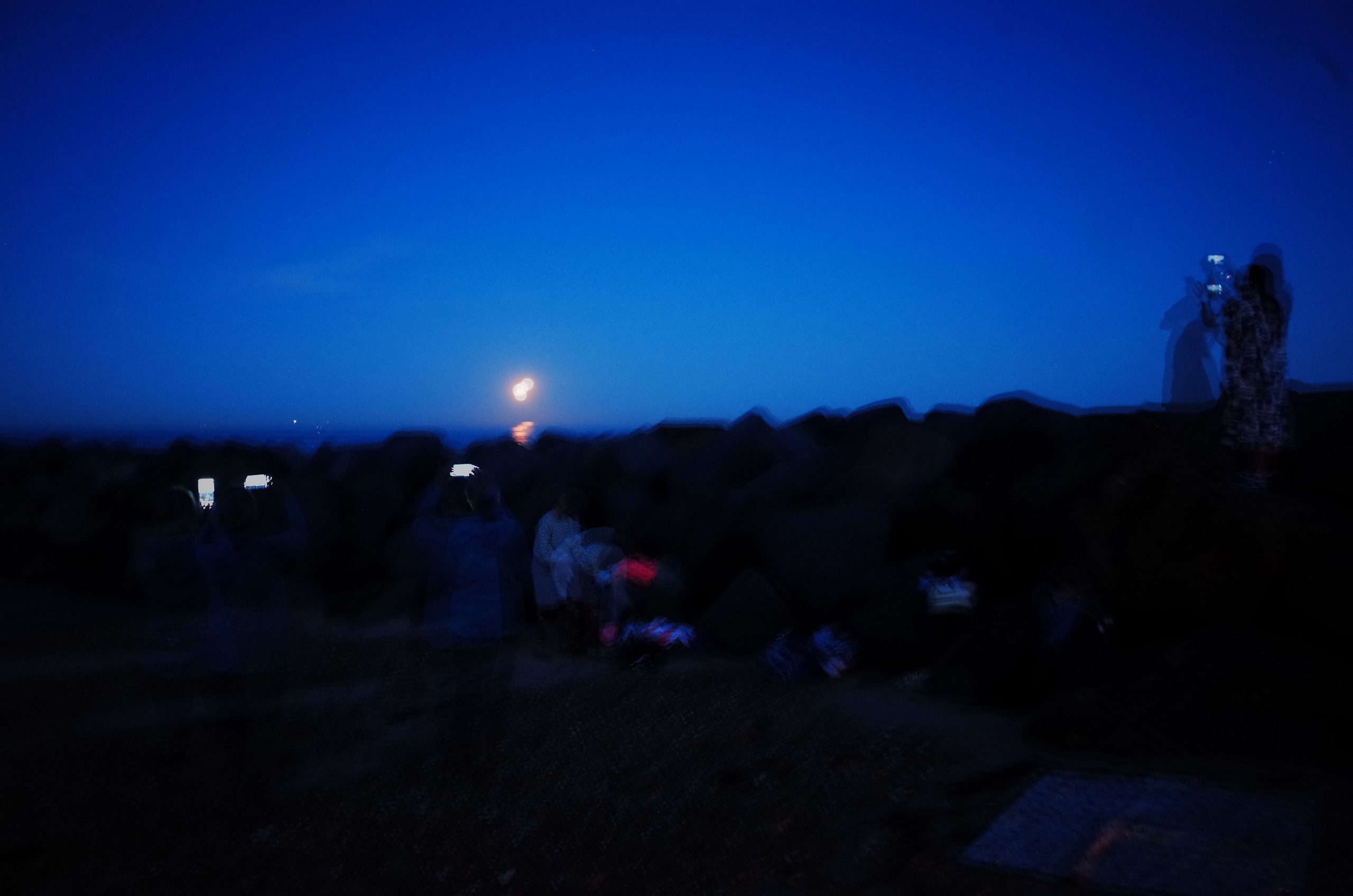 Full Moon Fire. Victoria Dini. Art photography in London / Folkestone, UK