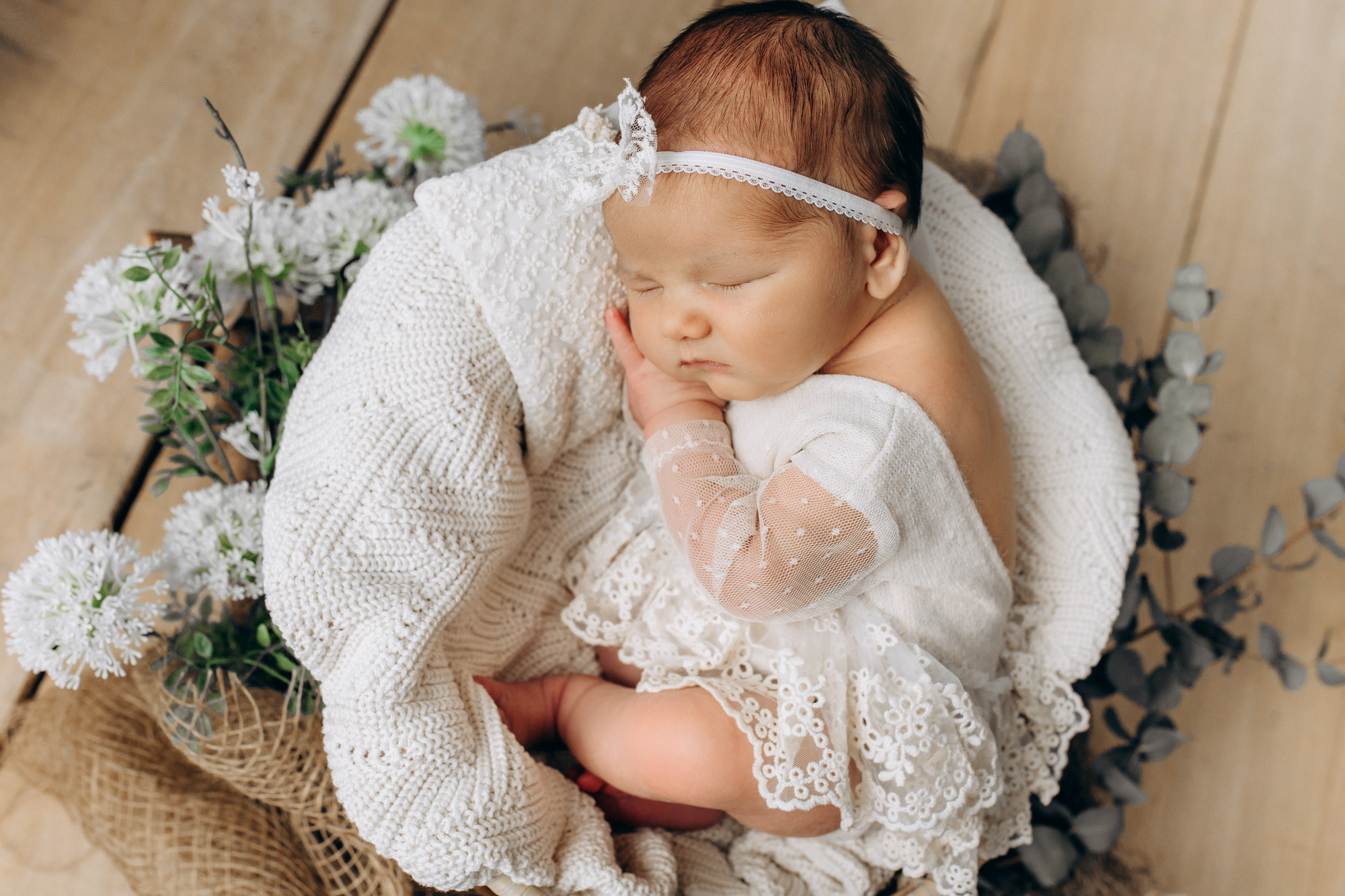 Babyshooting im Fotostudio in Ganderkesee