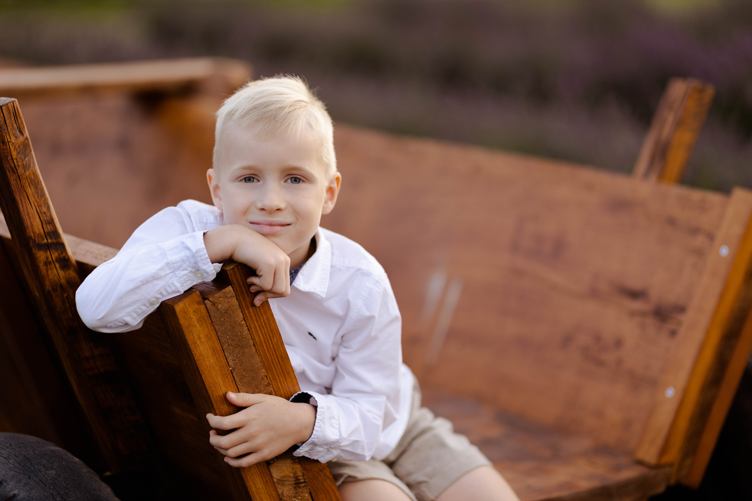 Lawendowa sesja rodzinna. Fotograf Siedlce