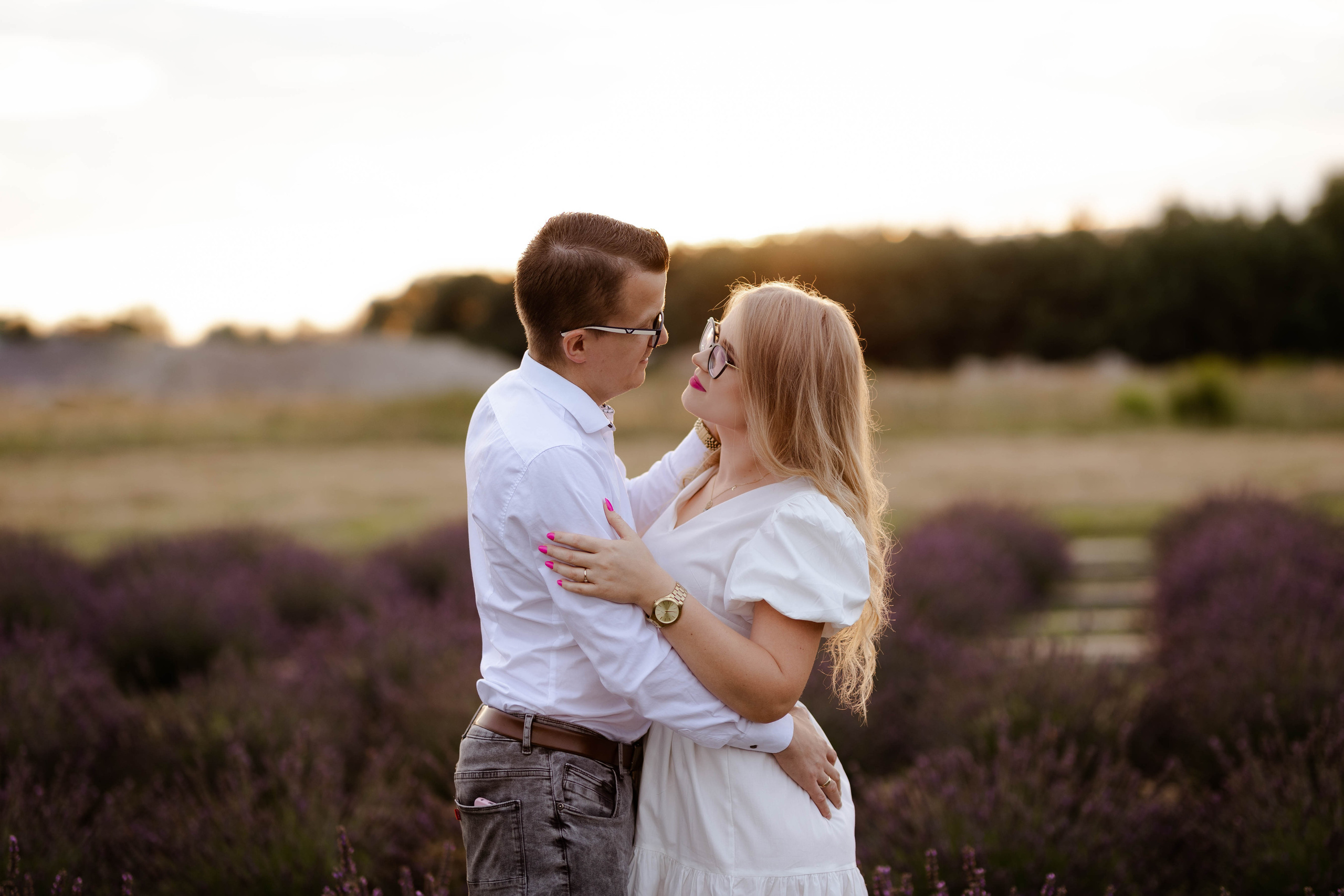 Lawendowa sesja rodzinna. Fotograf Siedlce