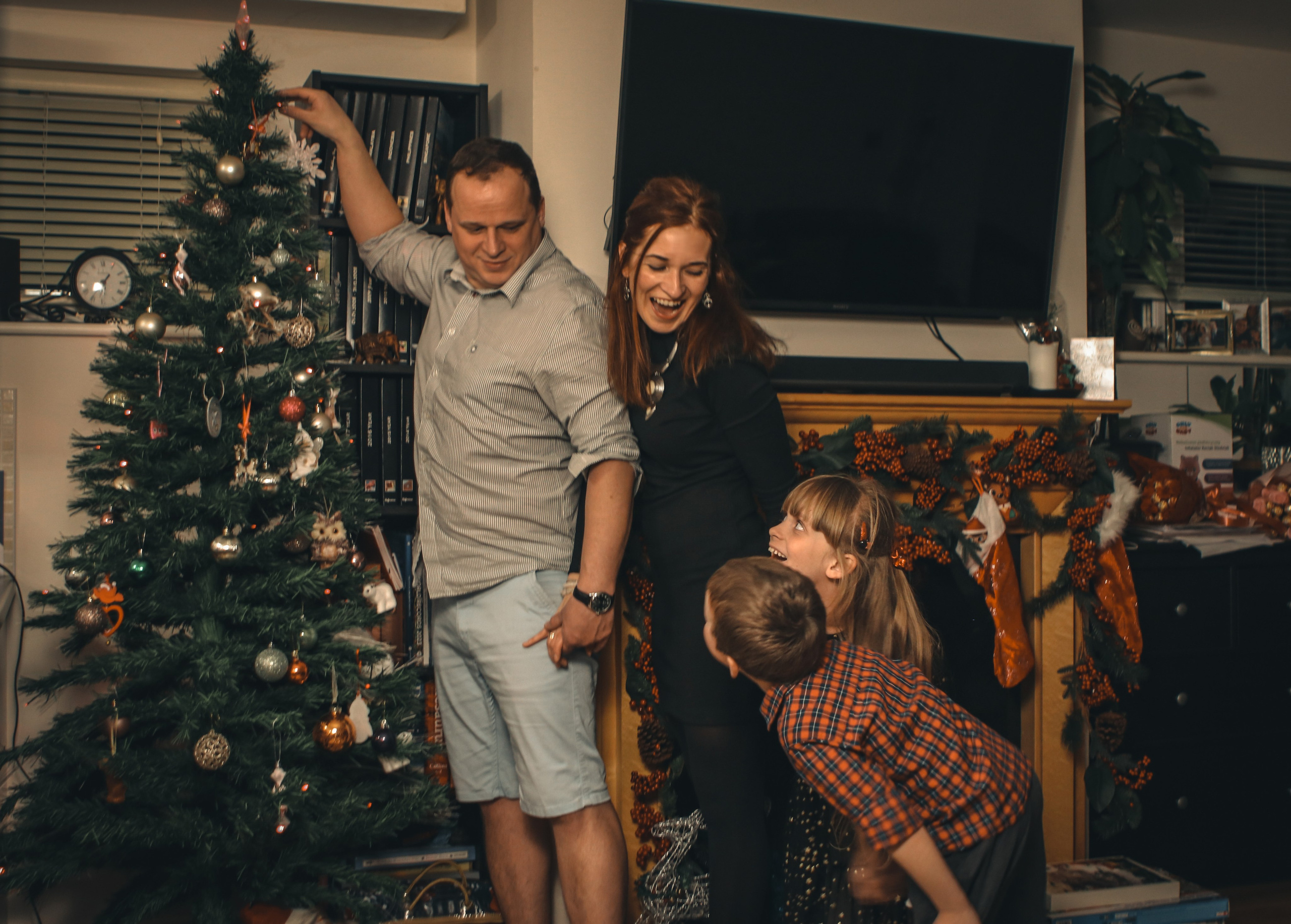 Family christmas mood. Photographer Co Dublin, Balbriggan — Agata Maliseva