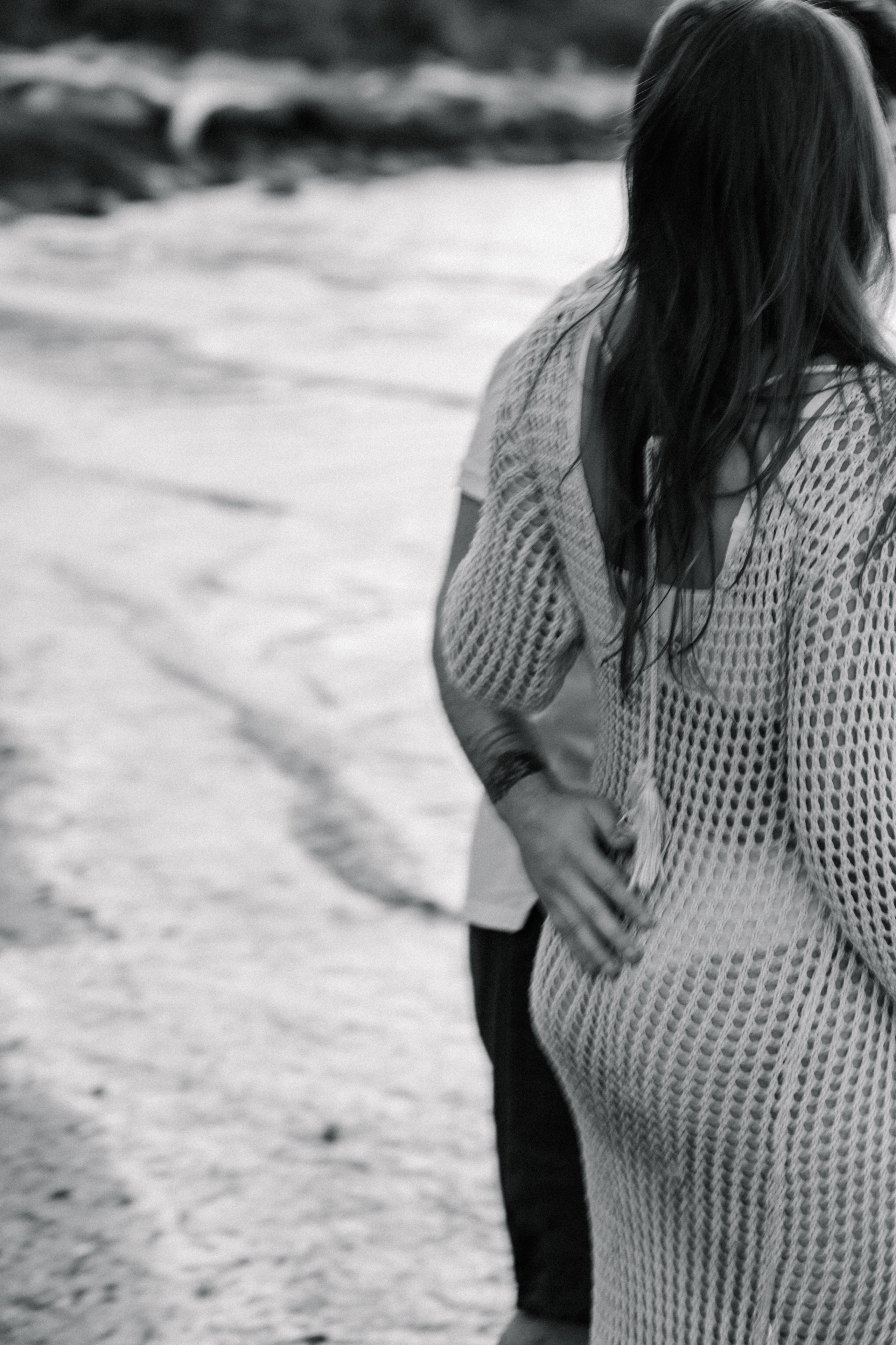 In dolce attesa. Fotografa Rimini