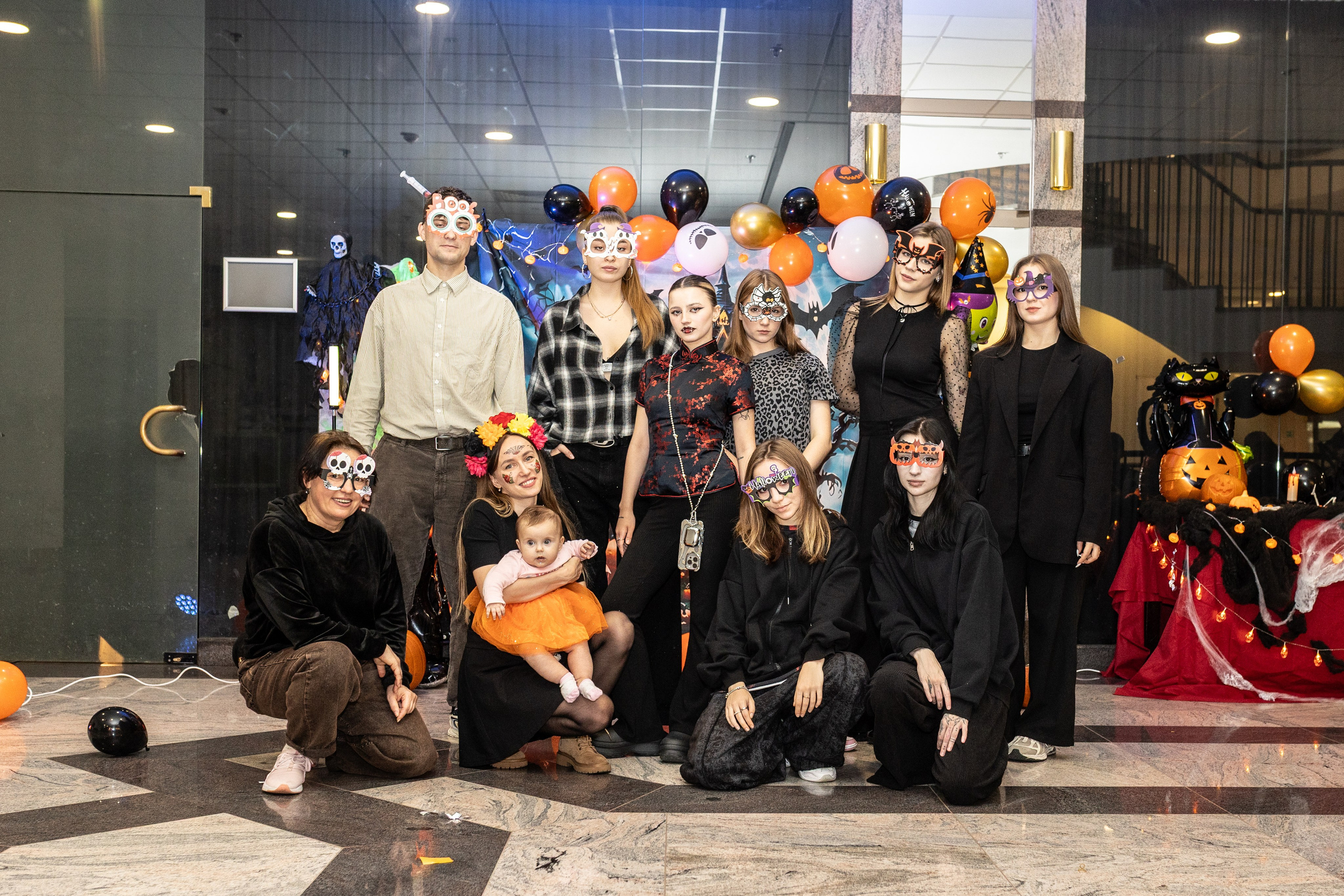Leo dance studio Helloween 2025. Семейный и детский фотограф в Варшаве Мила Бобровская