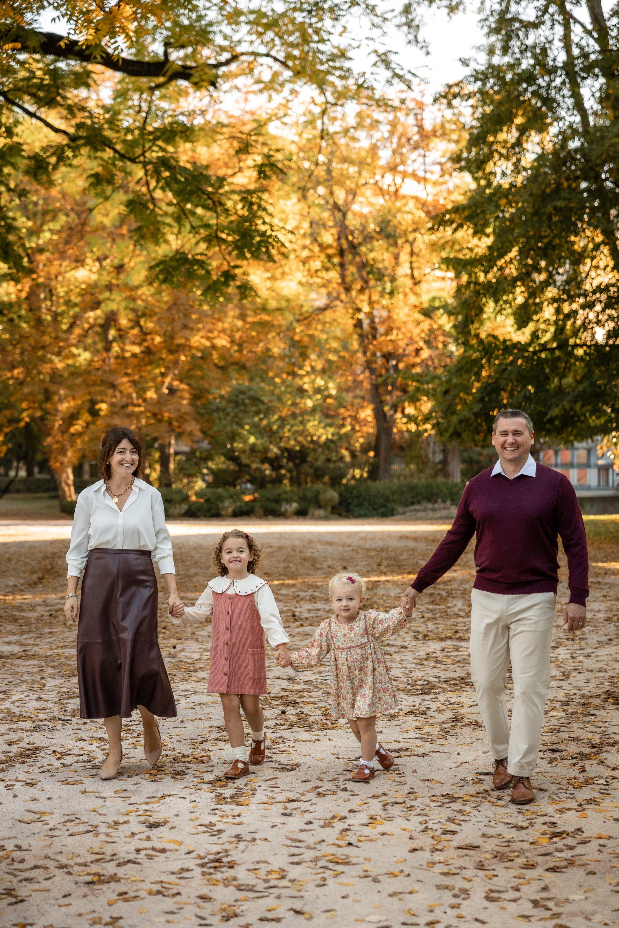 Autumn Family photoshoot in Toulouse. Jardin des Plantes. Евгения Смирнова — фотограф в Тулузе и юго-западной Франции