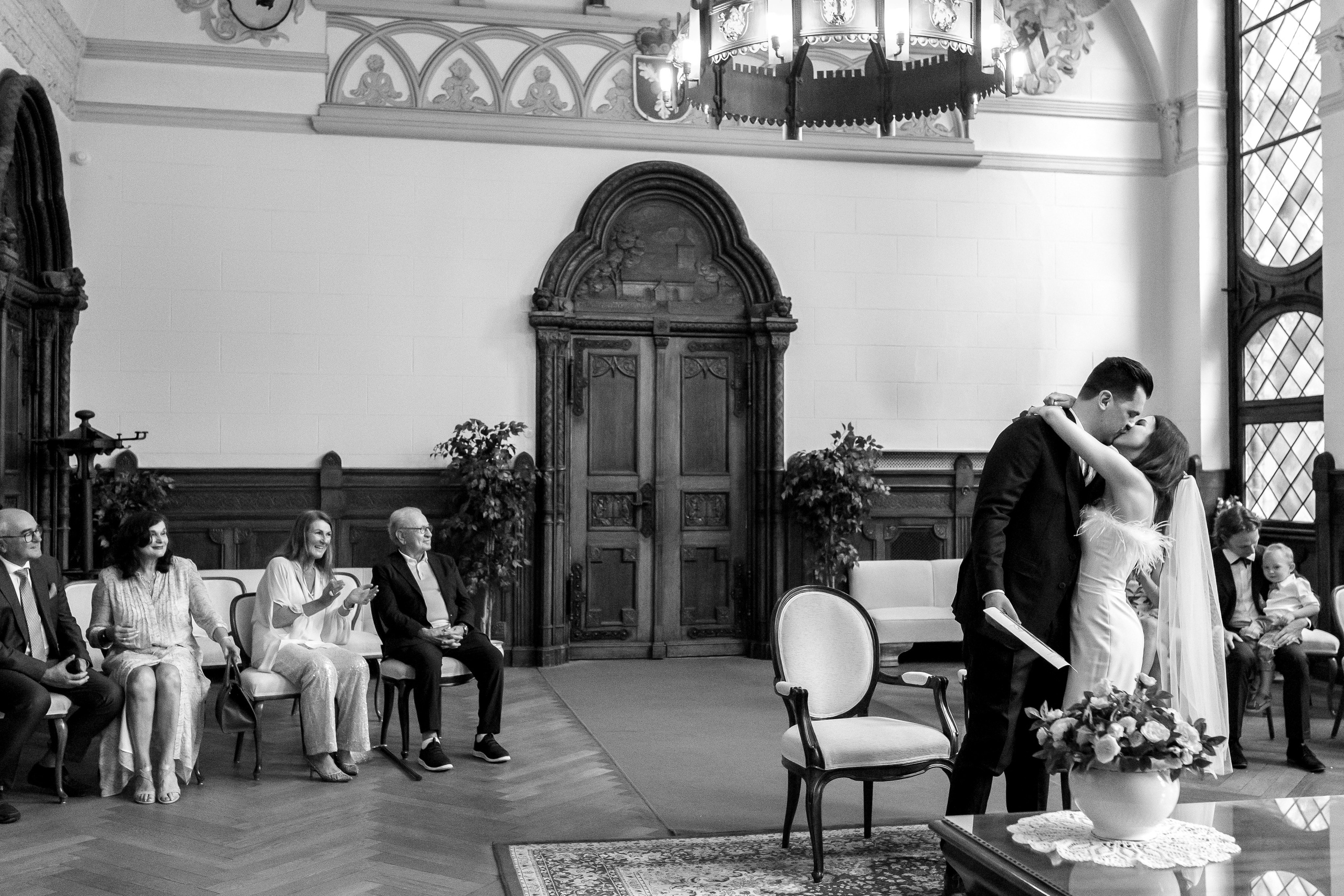 Jana & Max | Standesamtliche Hochzeit im Schmargendorf. Hochzeitsfotografie in Berlin Nataliia Schütze