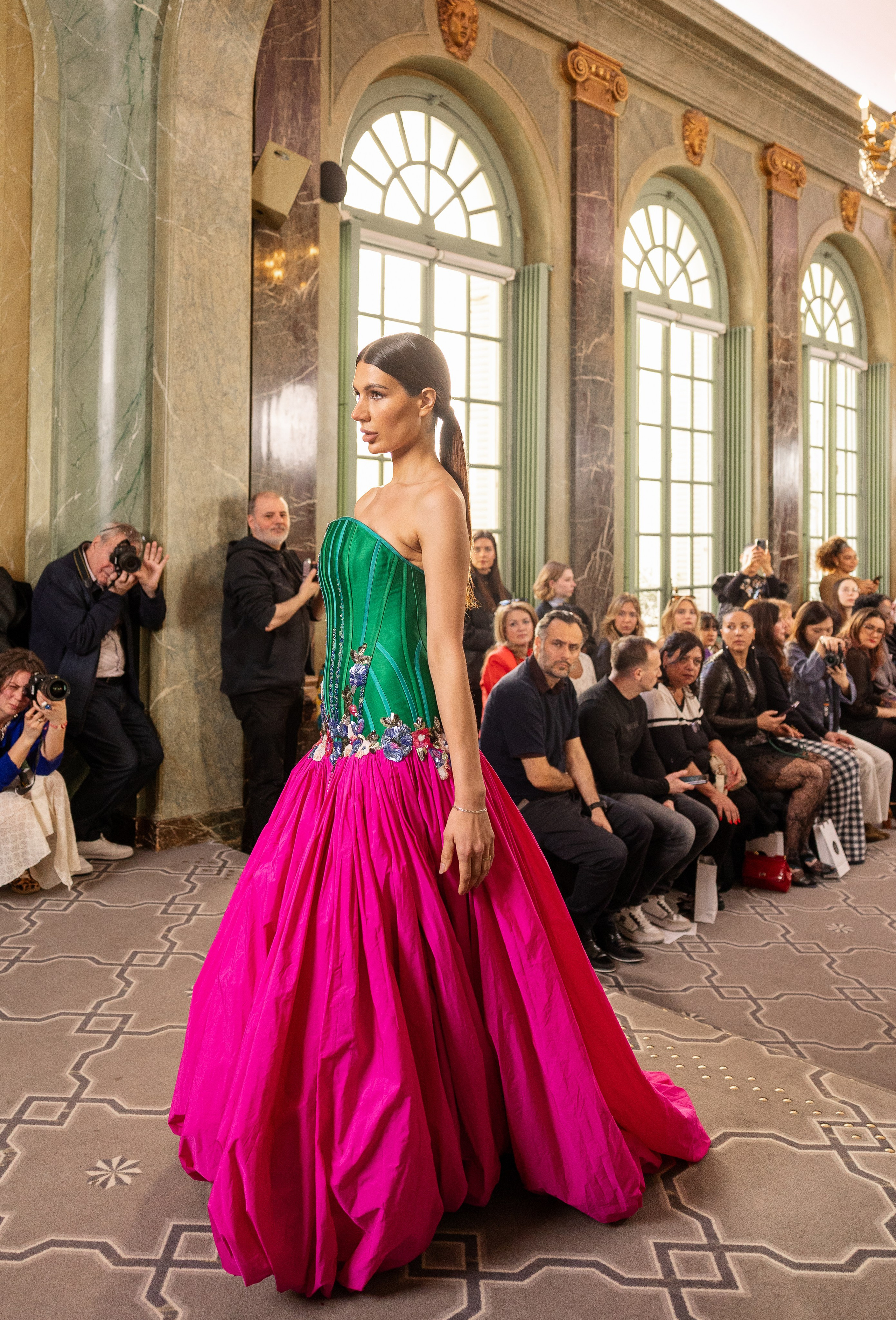 Paris fashion week. MATVEEVA STUDIO