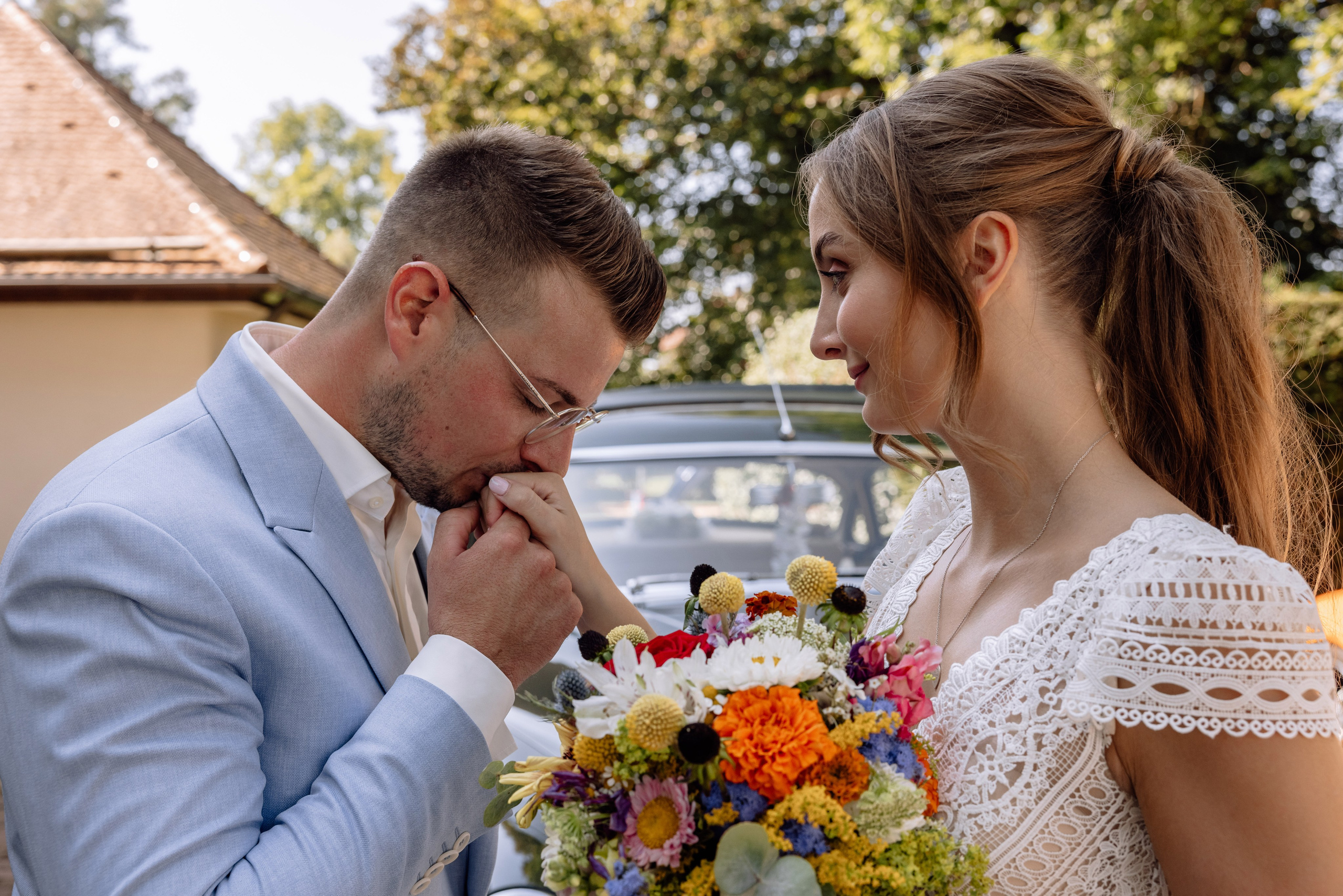 Gilching: Vanessa und Maxi. Hochzeitsfotograf München Taufe Familienfotograf Tanja Mauke