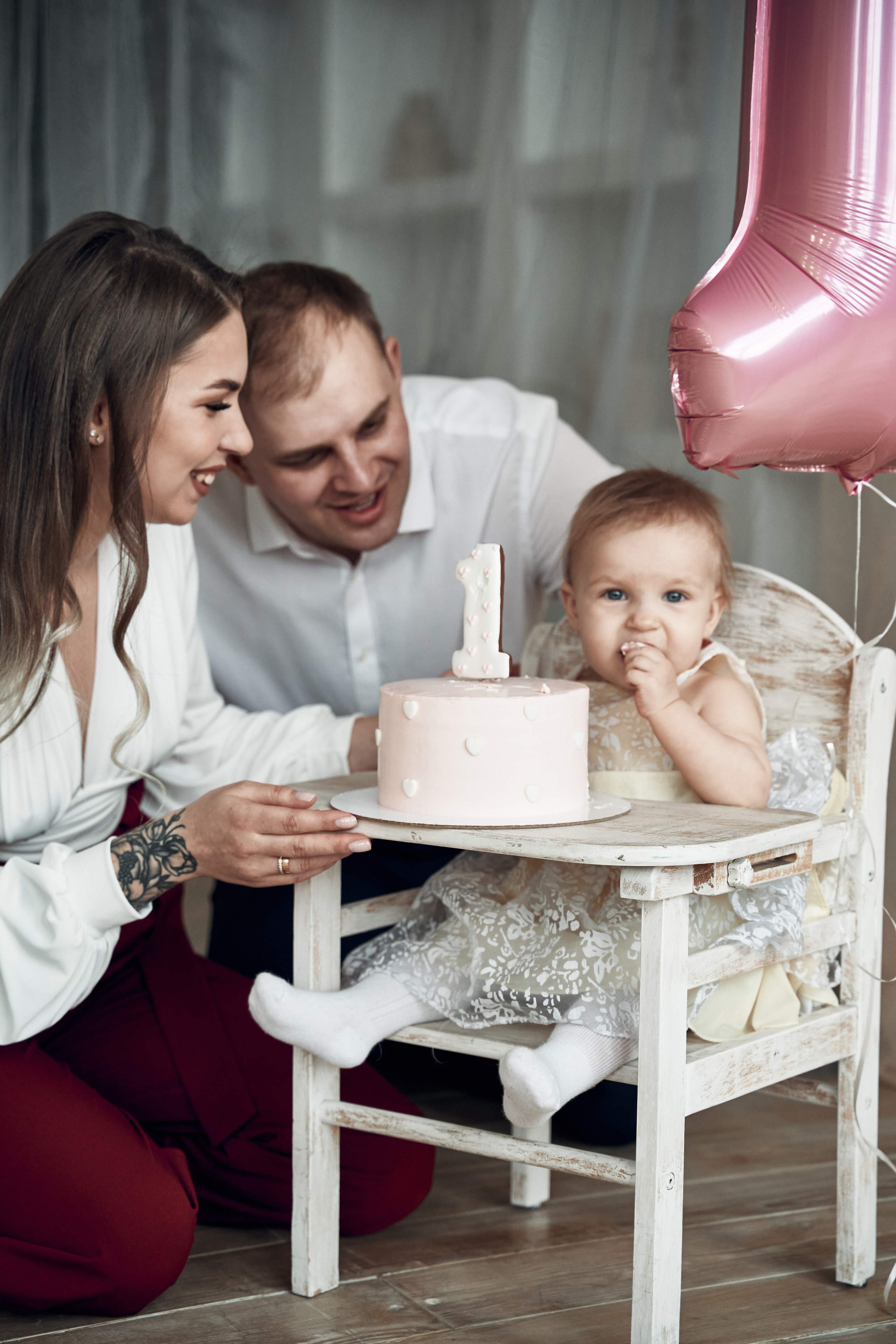 Первый годик. Ульяна. Фотограф в Барселоне Жанна Захарченко