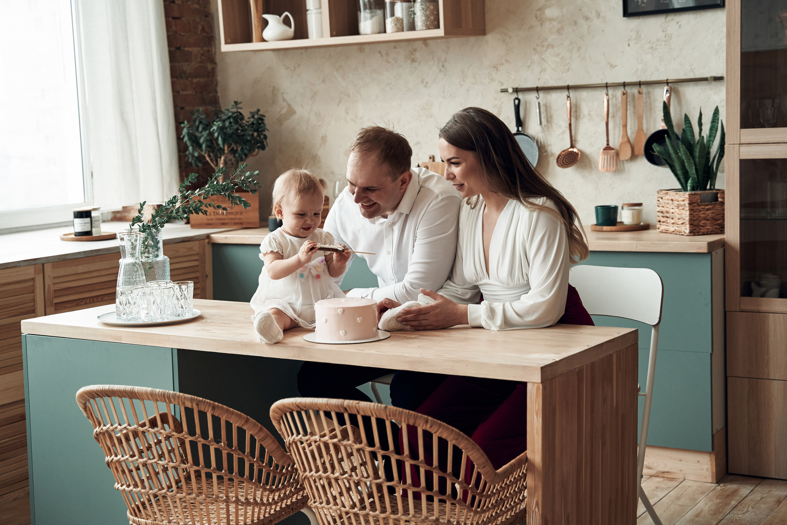 Первый годик. Ульяна. Фотограф в Барселоне Жанна Захарченко