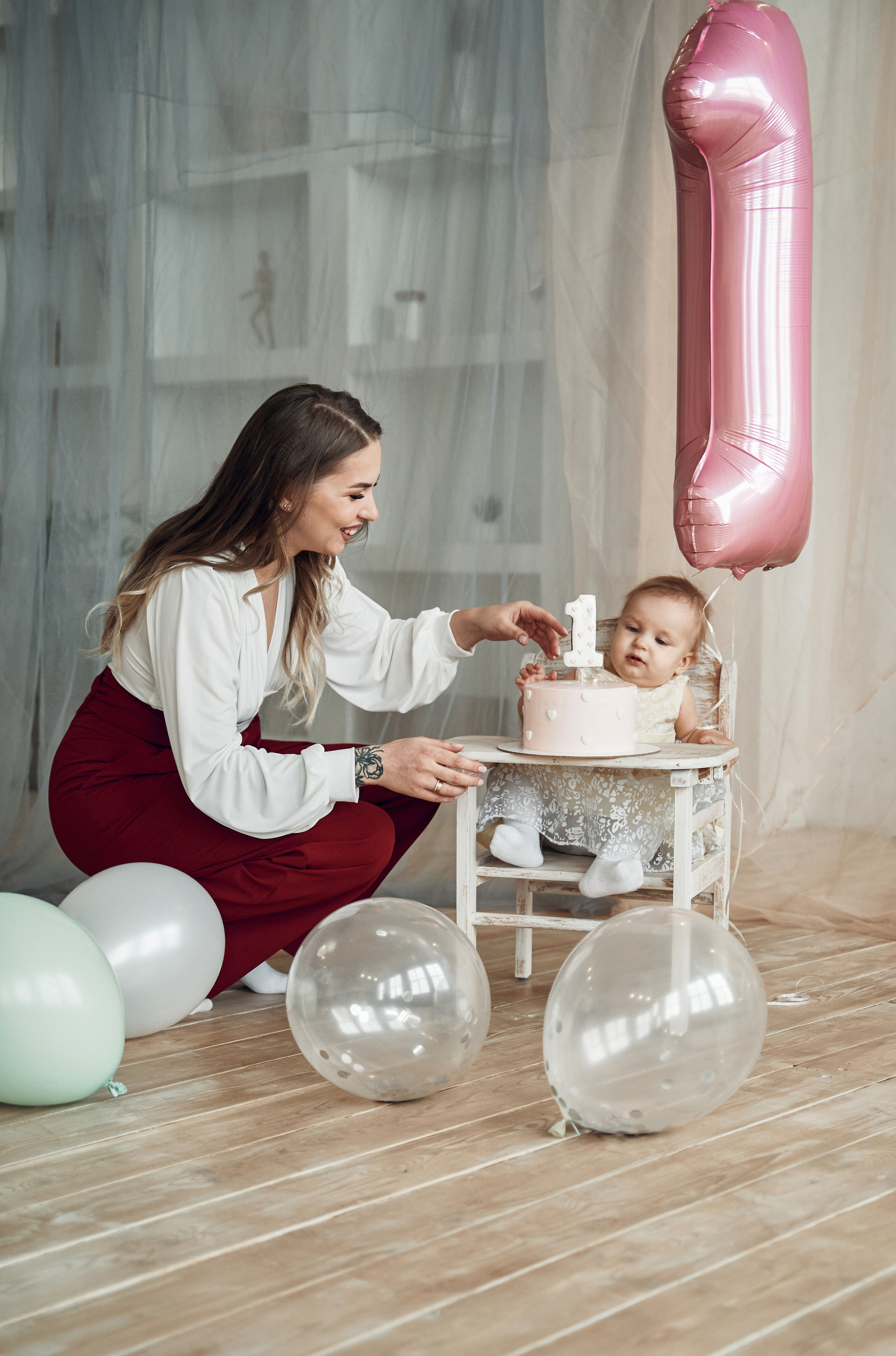 Первый годик. Ульяна. Фотограф в Барселоне Жанна Захарченко