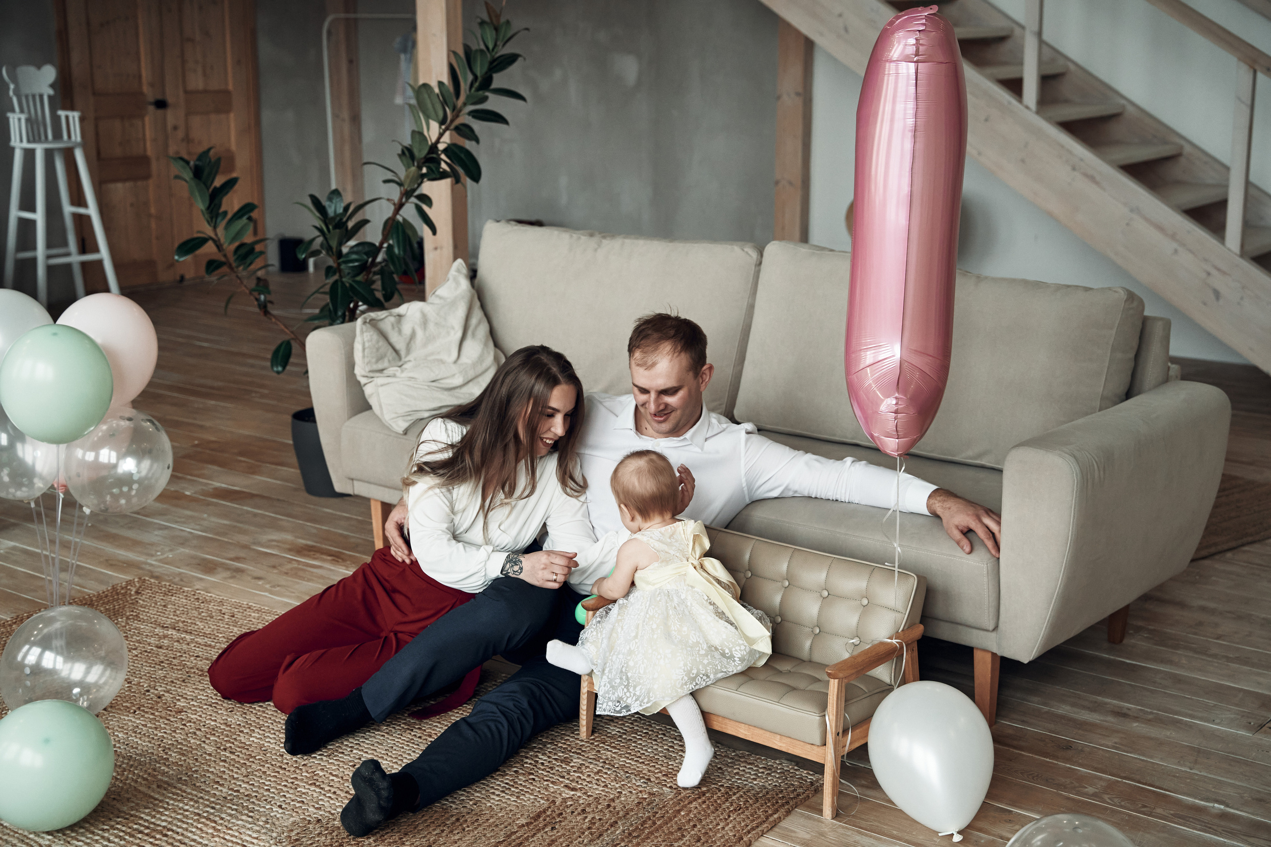 Первый годик. Ульяна. Фотограф в Барселоне Жанна Захарченко