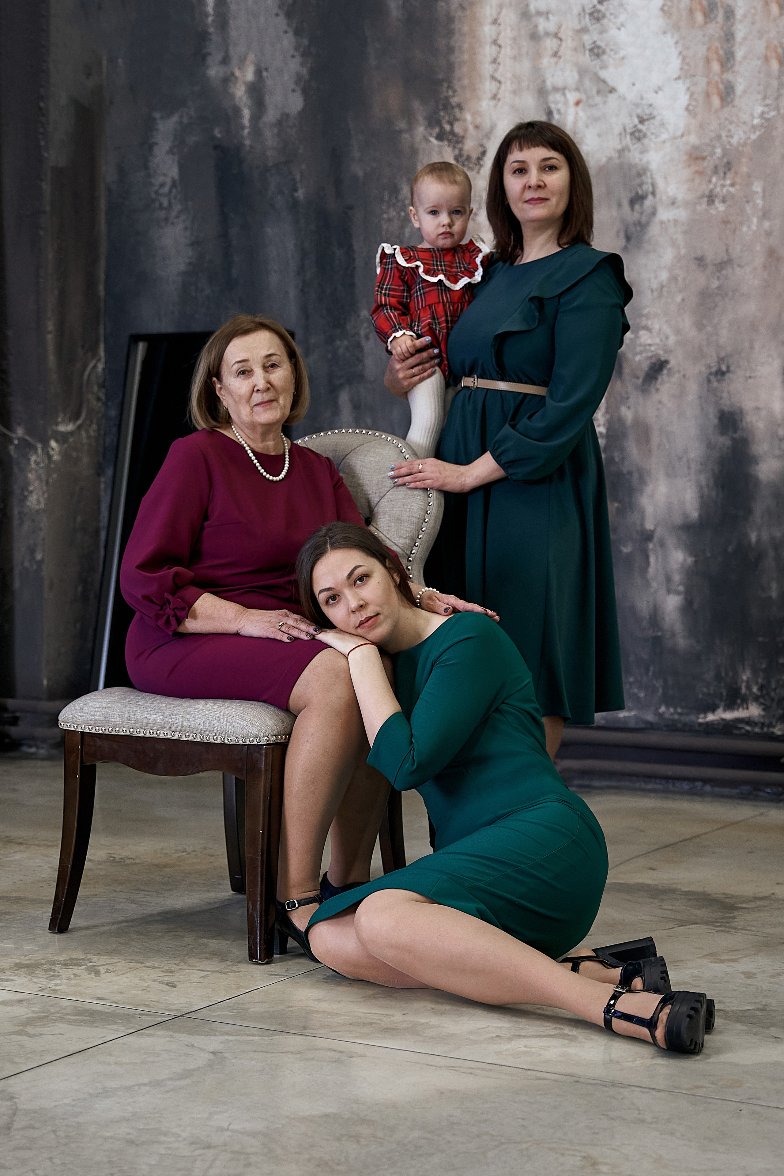 Четыре поколения. Женщины. Фотограф в Барселоне Жанна Захарченко