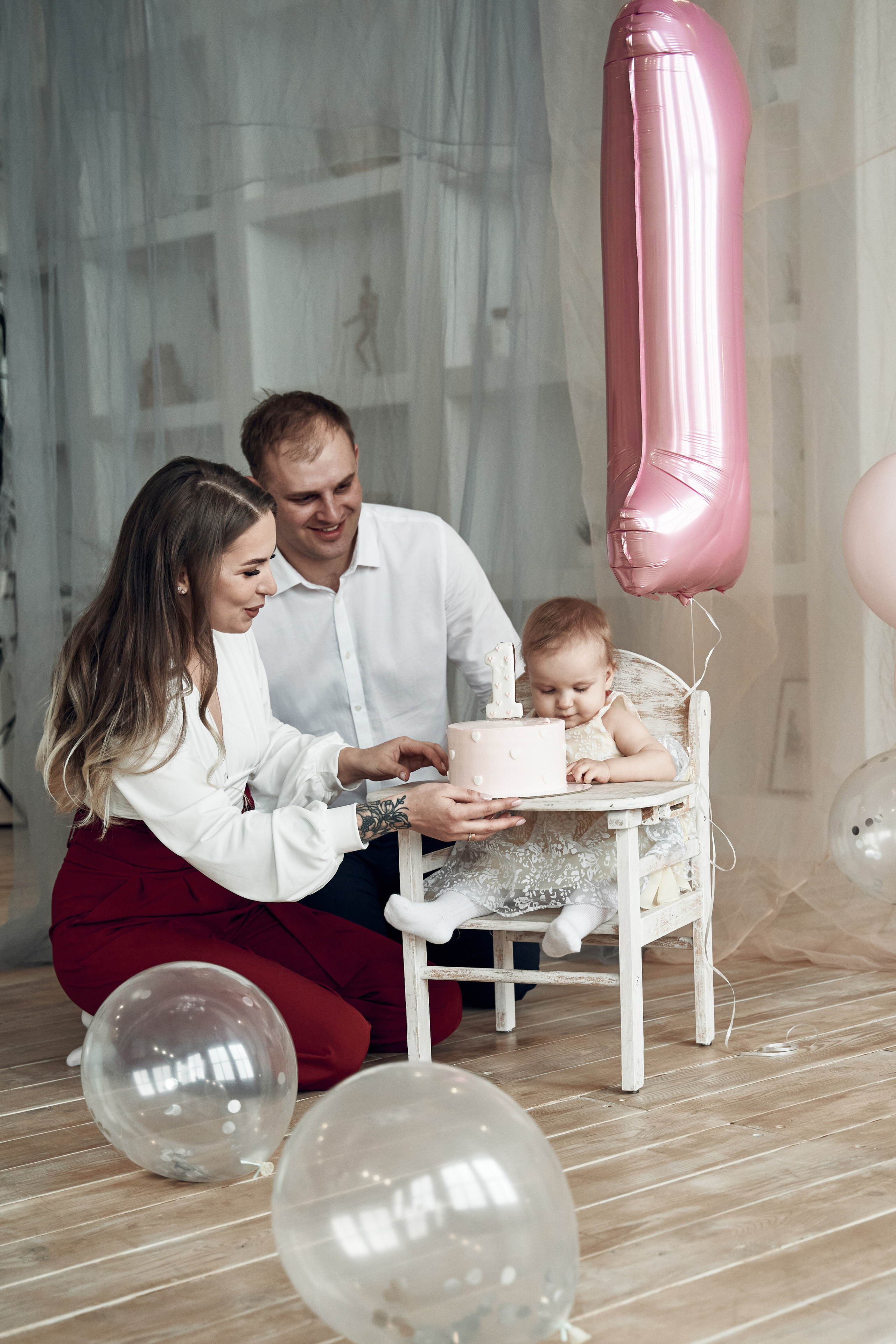 Первый годик. Ульяна. Фотограф в Барселоне Жанна Захарченко