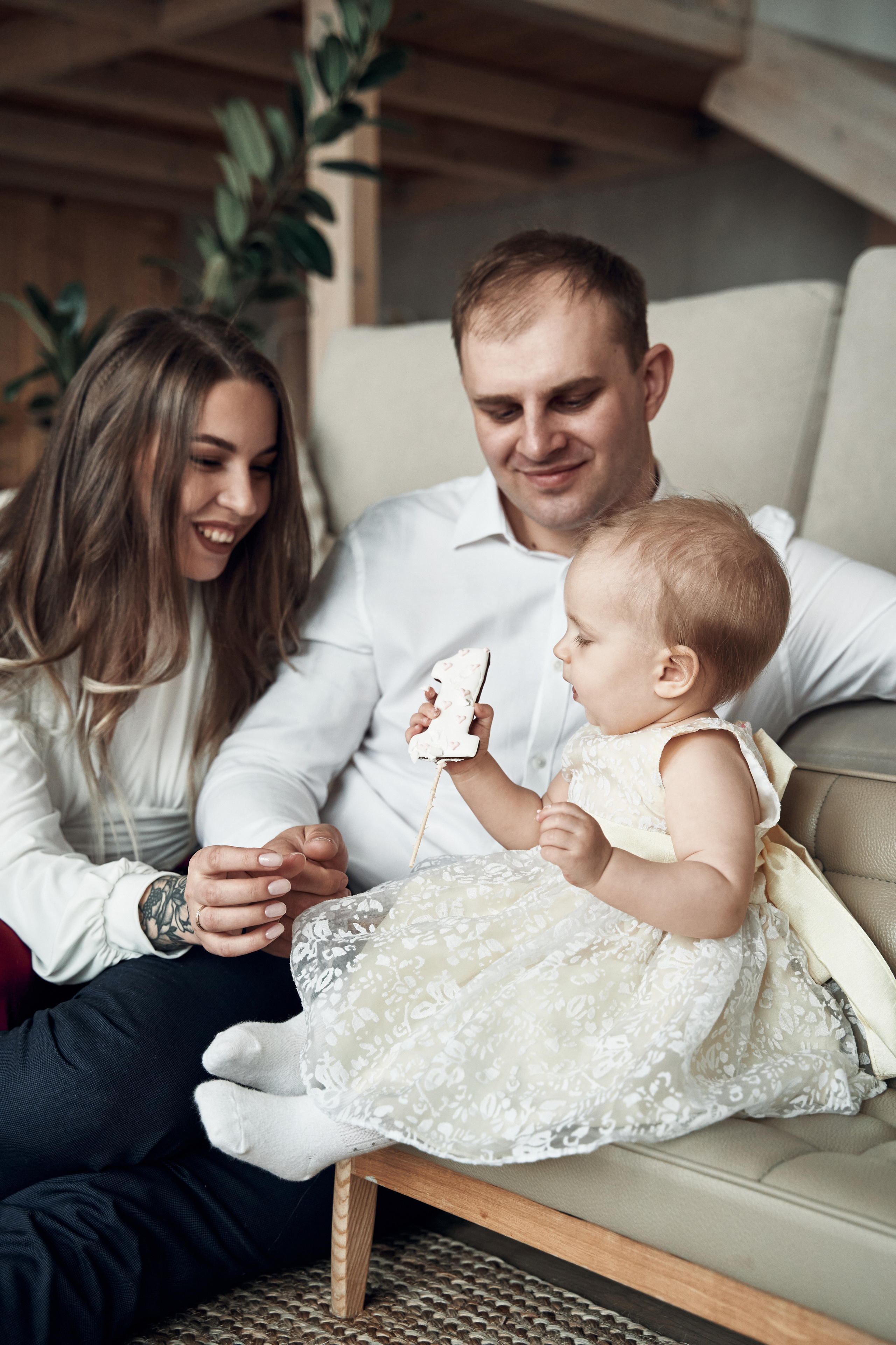 Первый годик. Ульяна. Фотограф в Барселоне Жанна Захарченко