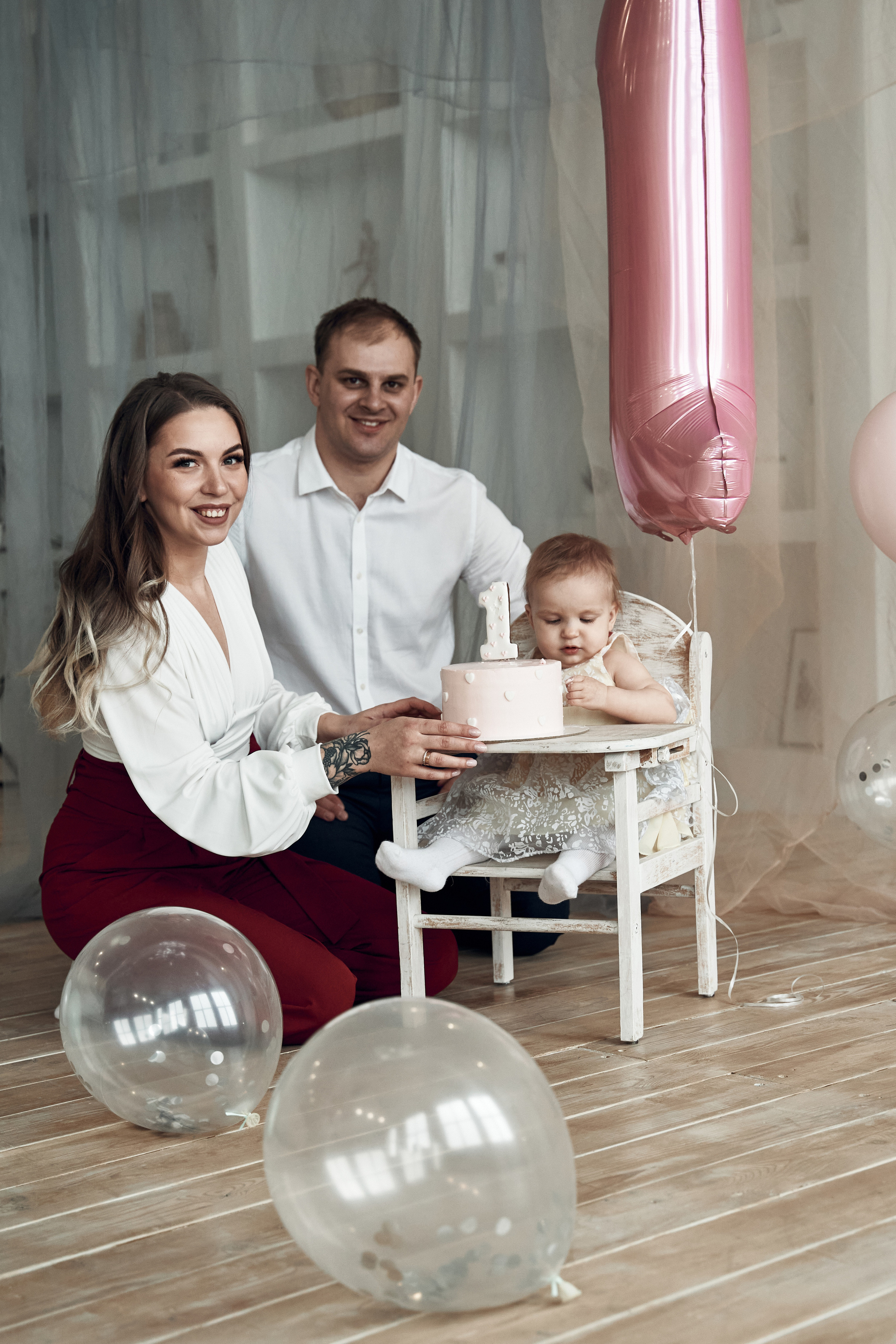 Первый годик. Ульяна. Фотограф в Барселоне Жанна Захарченко