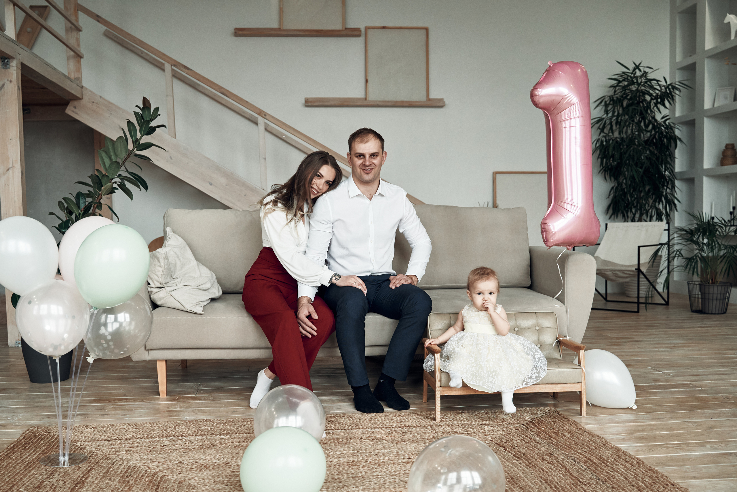 Первый годик. Ульяна. Фотограф в Барселоне Жанна Захарченко