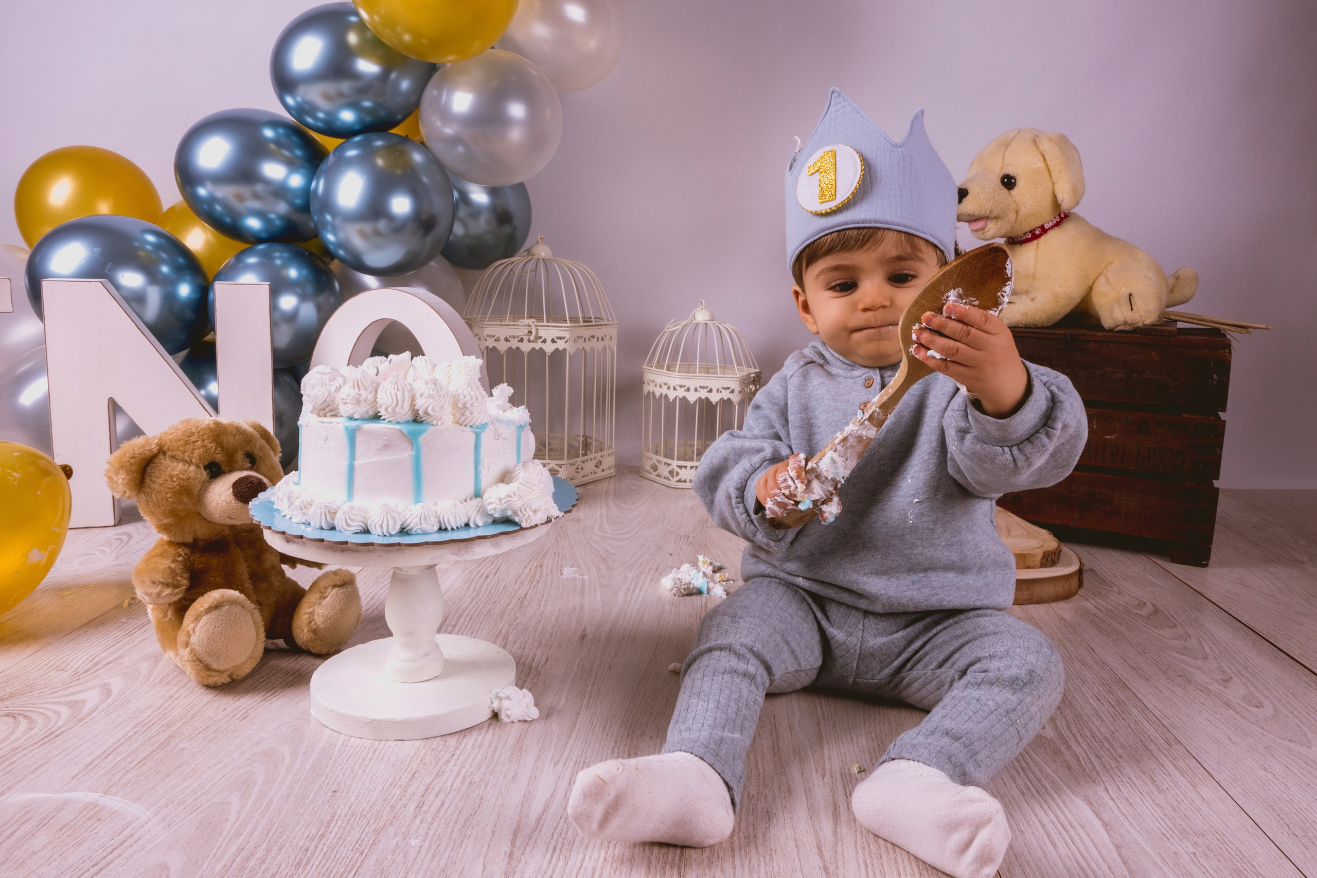 Emilio - Primer añito. Fotografía Antonio Luis Bascón