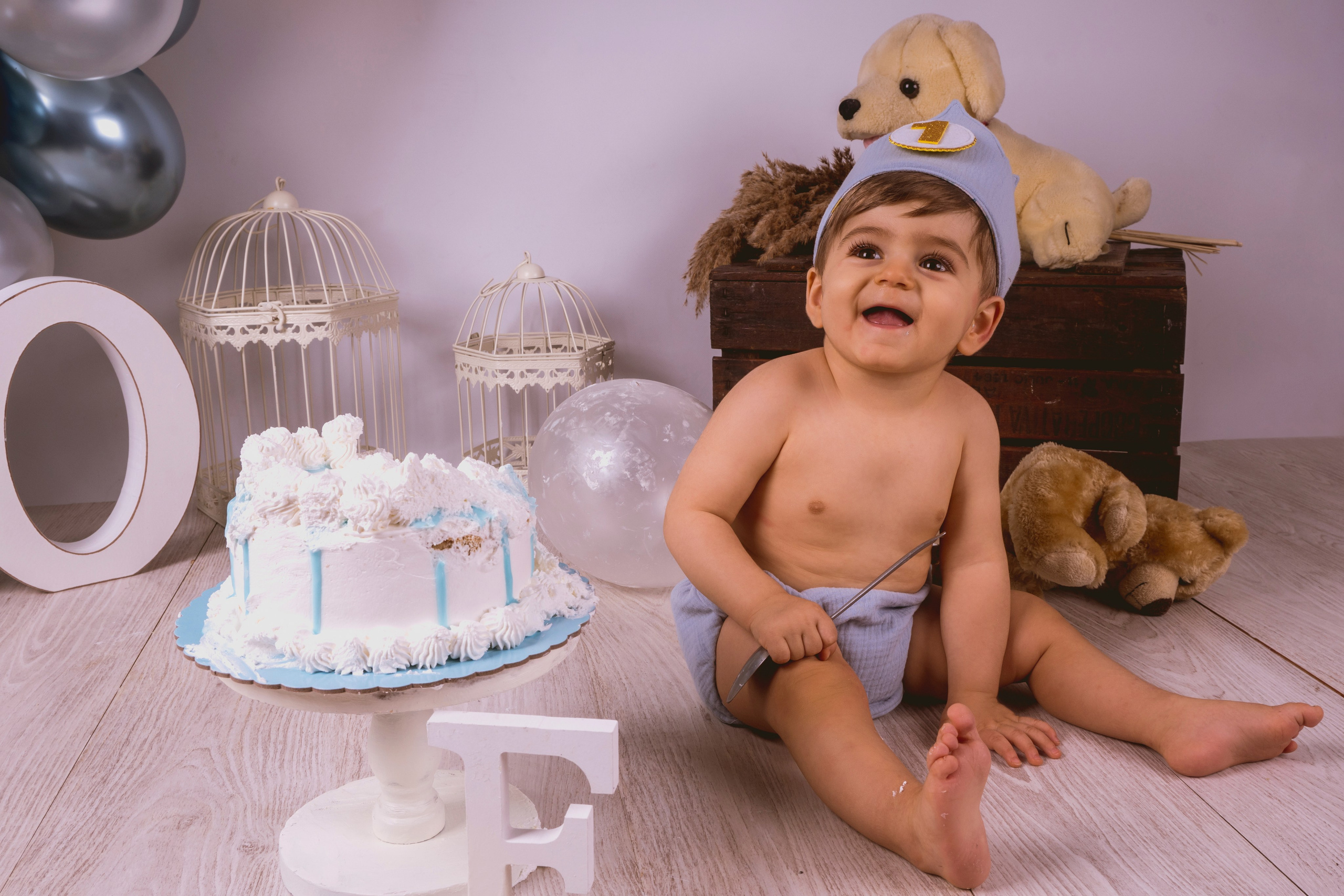 Emilio - Primer añito. Fotografía Antonio Luis Bascón