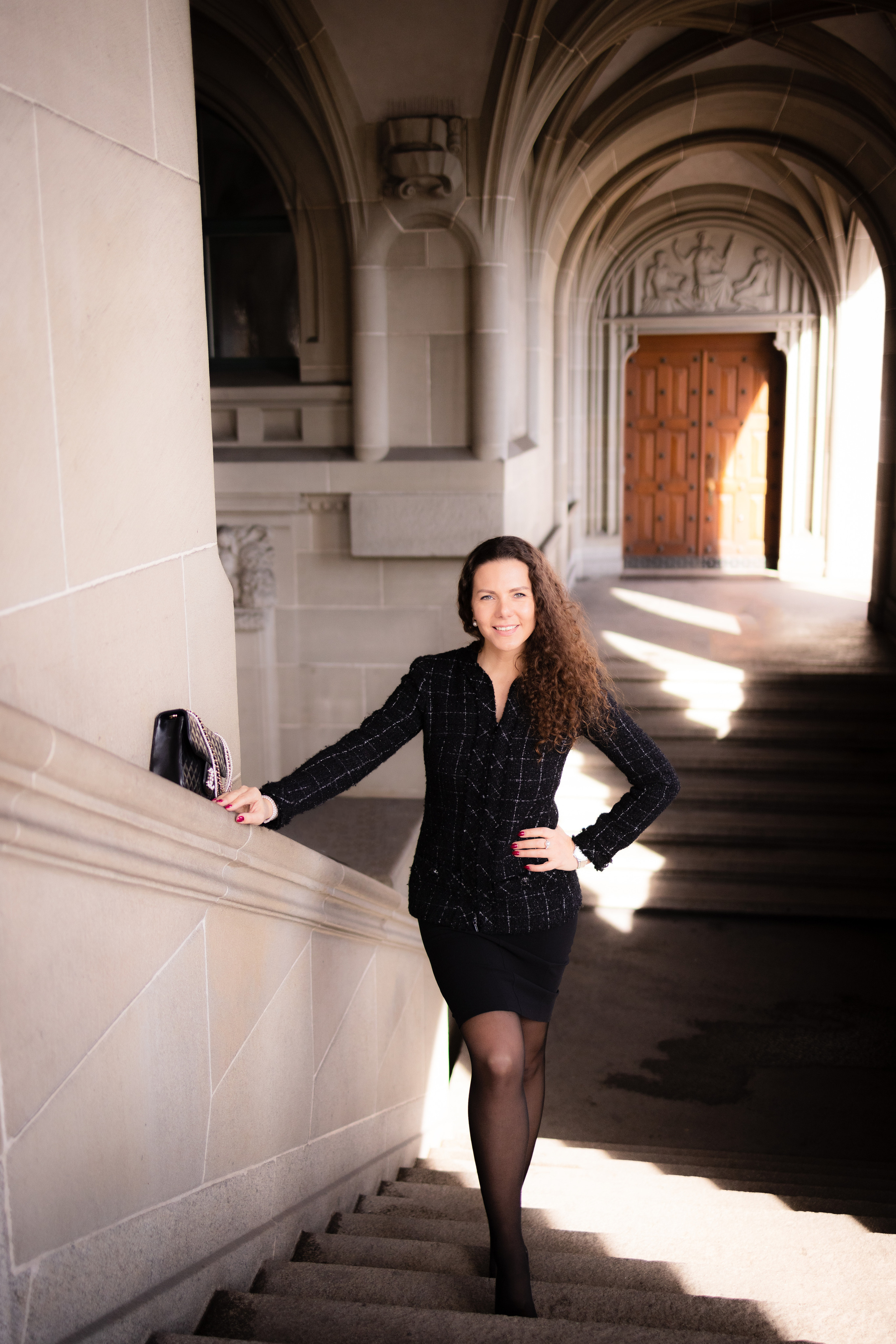 Oksana business portrait. Family photographer Zurich & Switzerland Daria Moore